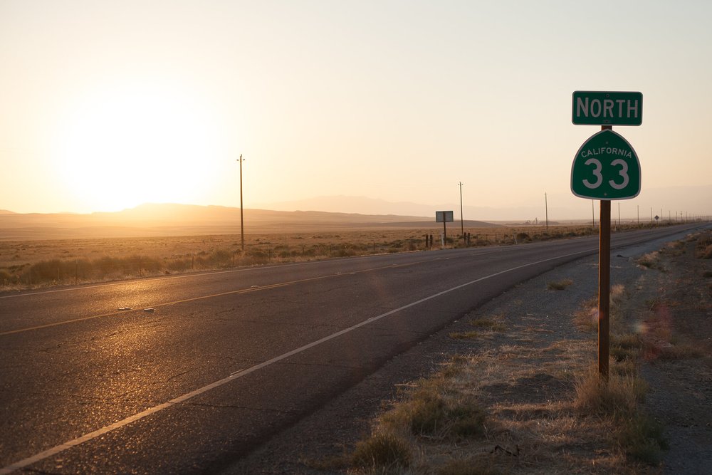 California 33, USA The Road to Nowhere — Detour
