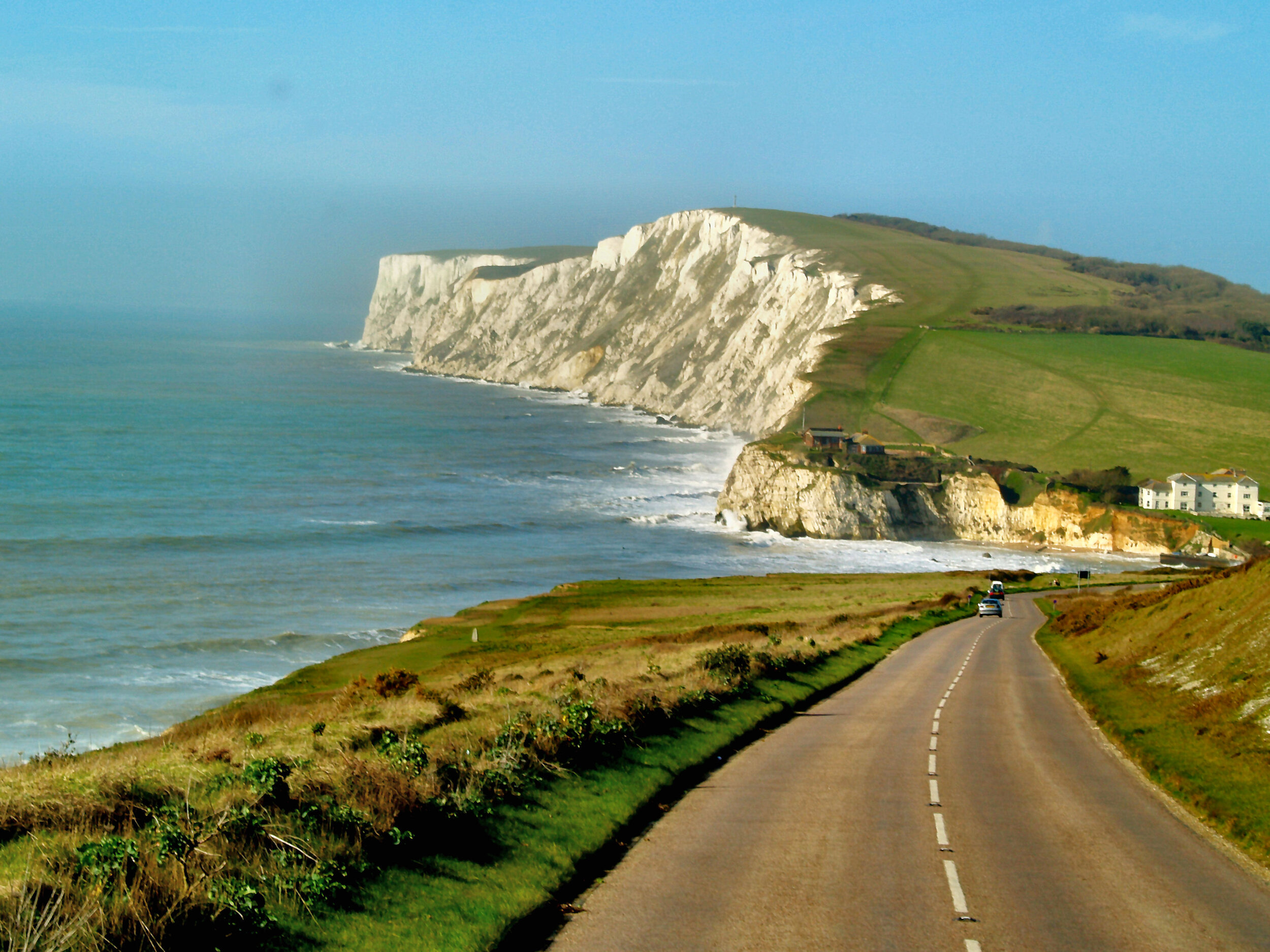 Military Road, Isle Of Wight, Uk — Detour