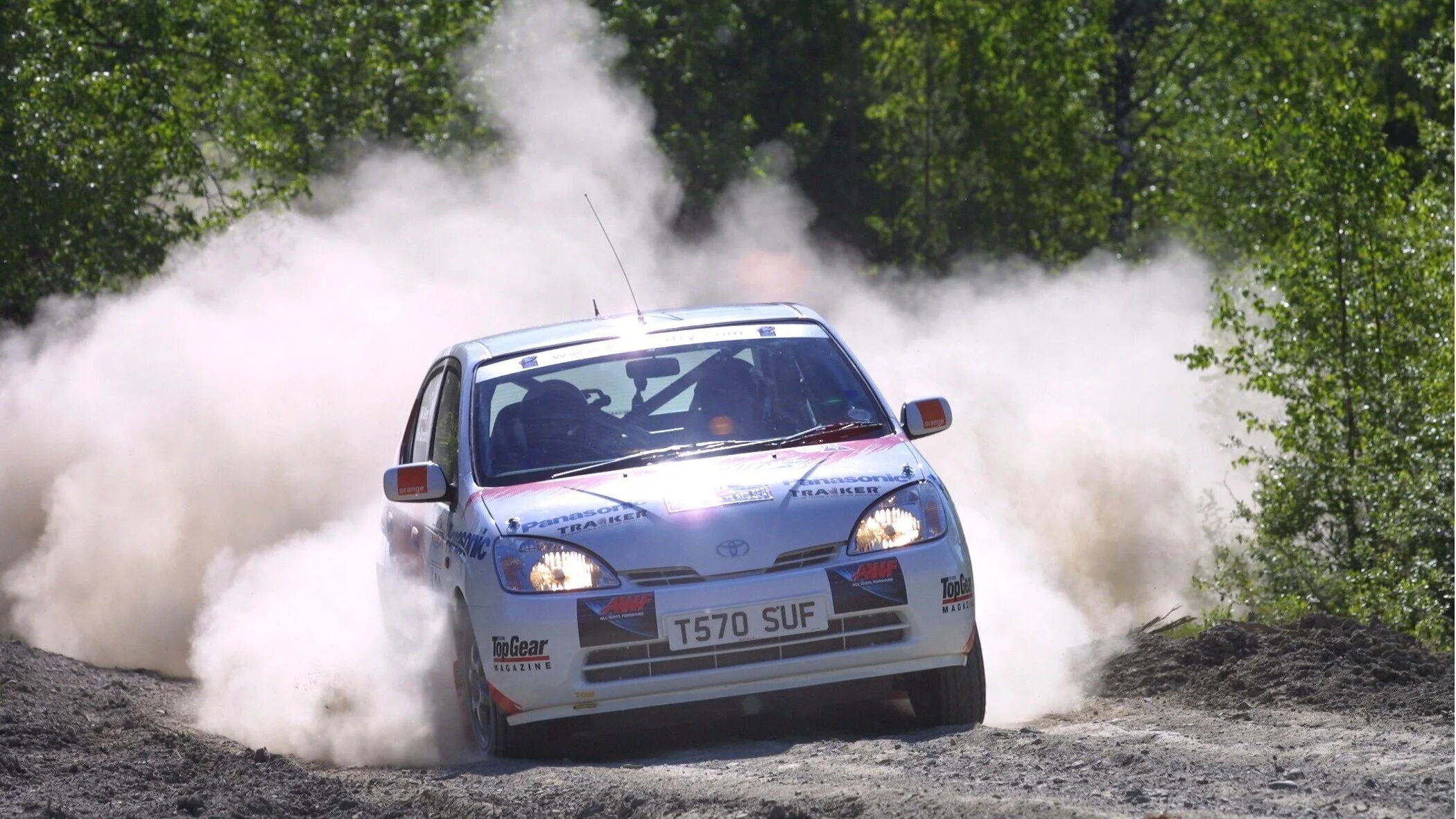 Racing the world's first hybrid rally car — Detour