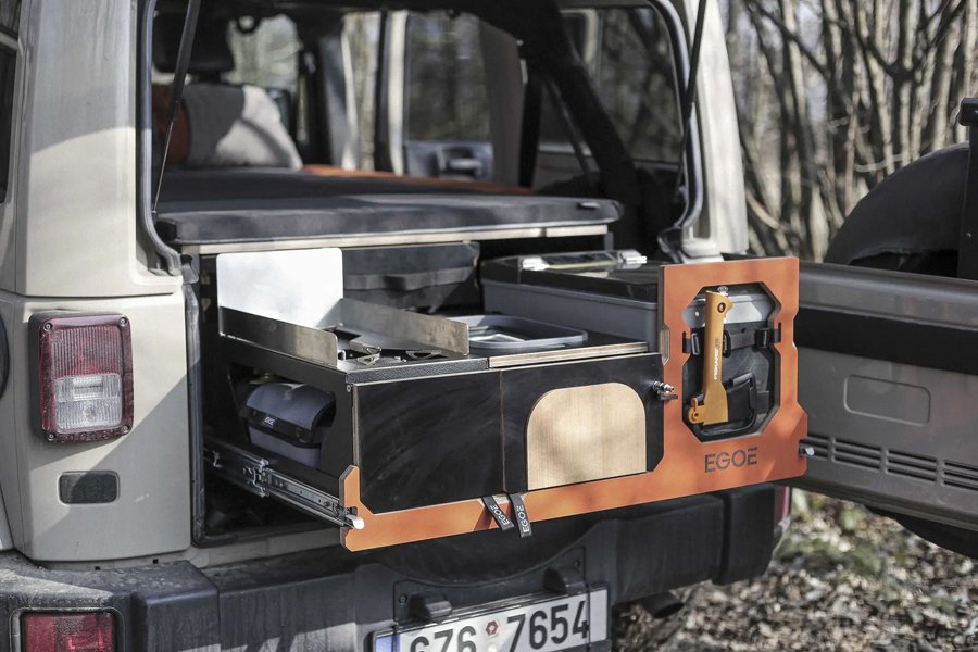 Kitchen in a Box Can Fit in the Back, Turns an SUV Into RV