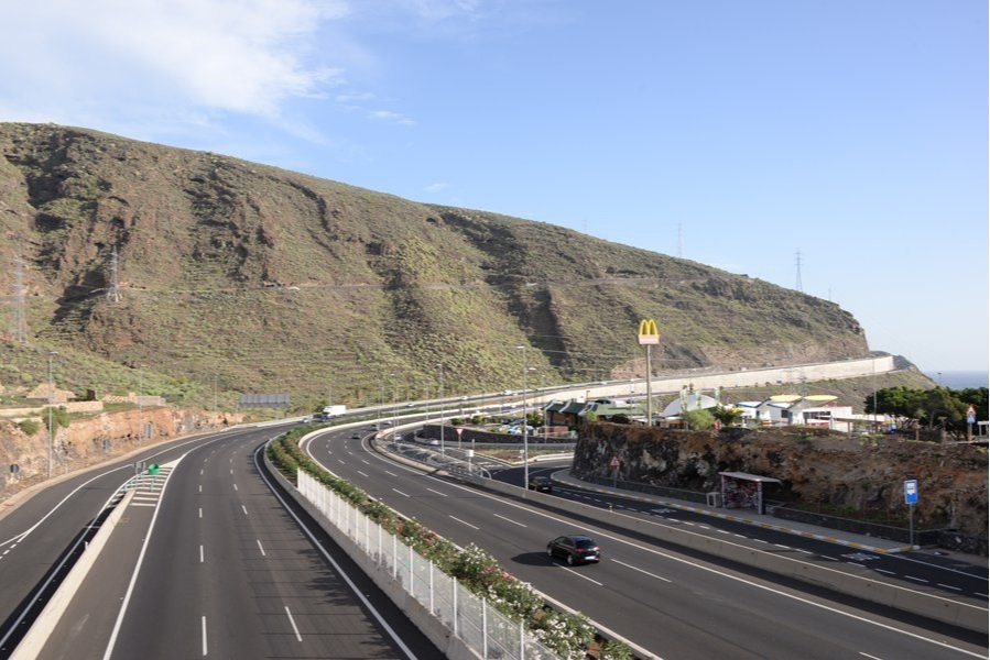 TF1 Highway, Tenerife Photo: Shutterstock