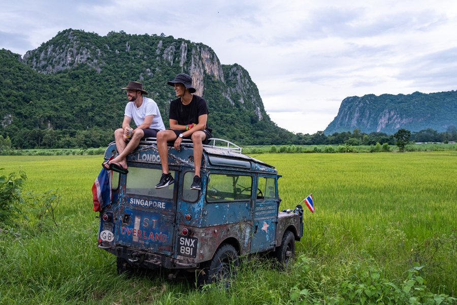 Alex and Nat on top of Oxford in Eastern Thailand .jpg