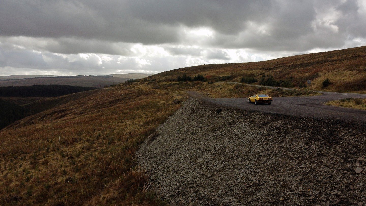 #throwbackthursday to a moment of bliss in the Borders. ⁠
⁠
&quot;I parked as close to the edge as I dared, and stepped out into the silence. For miles I had the road to myself, only the circling birds of prey for company,&quot; recalls Detour's @rea