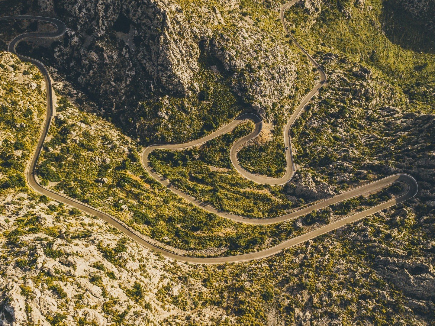 #switchbacksaturday on the sinewy Sa Calobra road, Majorca 🇪🇸⁠
⁠
&quot;There are highs and lows, dips and crests and corner after glorious corner. None more so that the Nus de Sa Calobra &ndash; an extraordinary 270-degree bend where the road cuts 