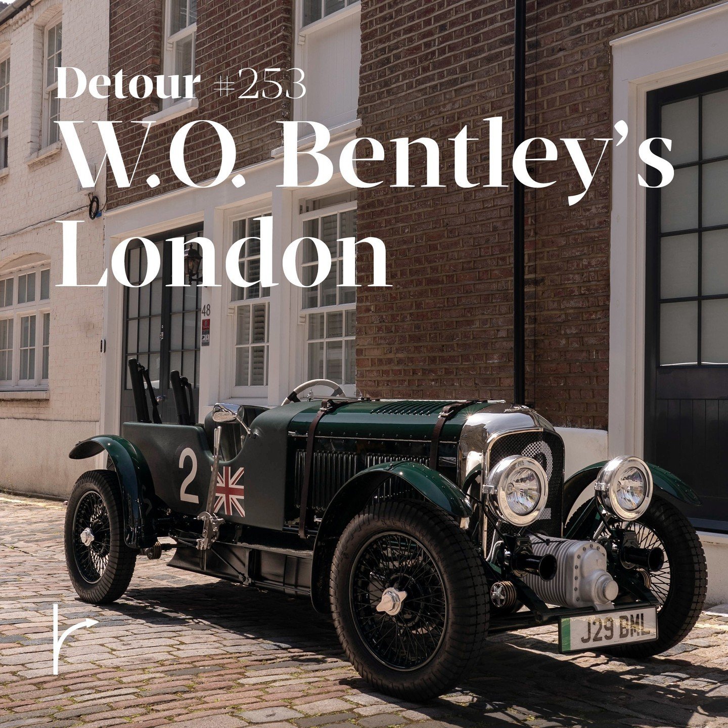 Detour's own Bentley Boy @reallynikberg follows W.O. Bentley's history across London in a Blower Junior by @little.cars⁠
⁠
&quot;Being electric and exempt from both ULEZ and Congestion Charges it&rsquo;s ideal for a trip to trace W.O.&rsquo;s own jou