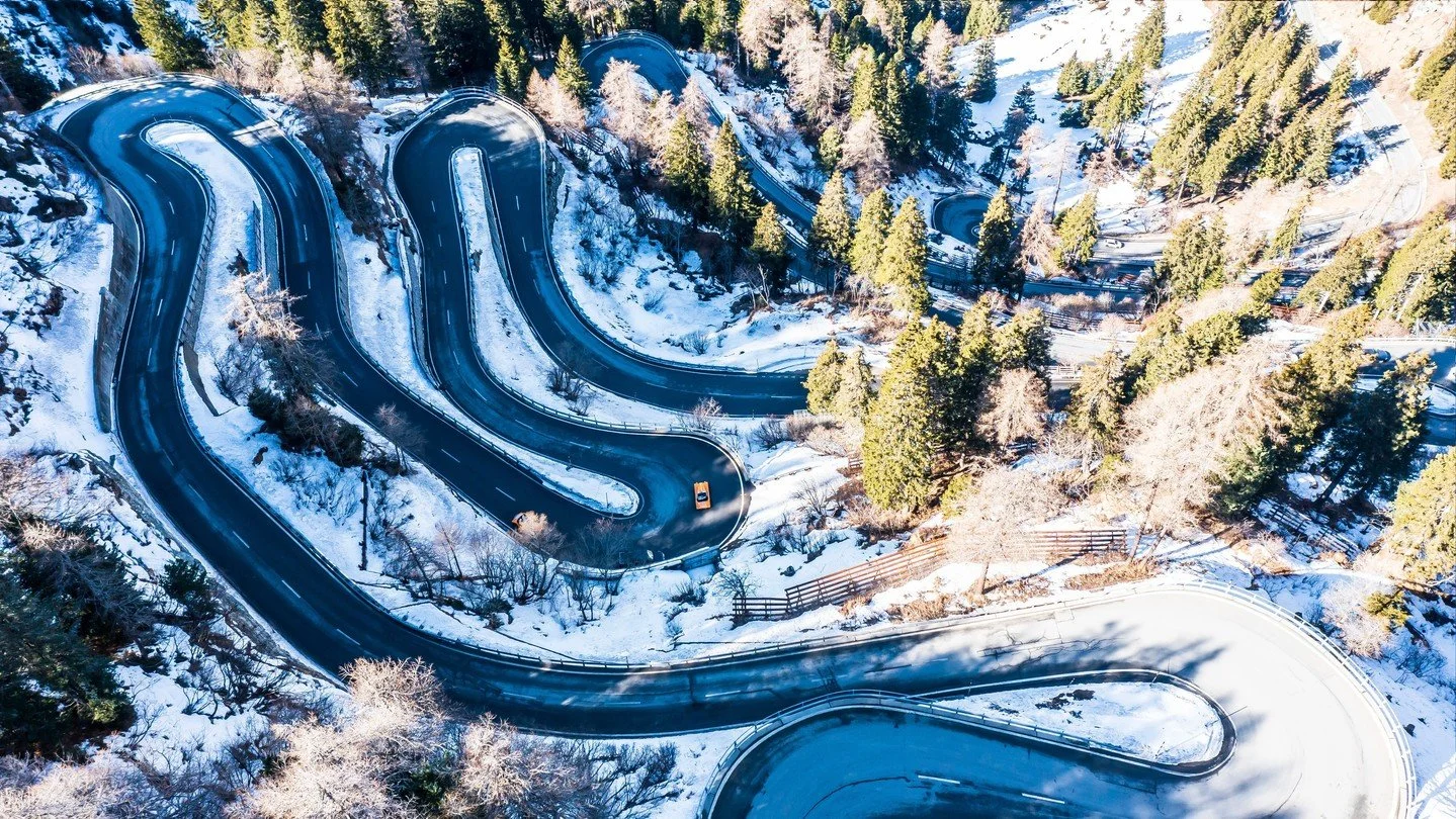 Let it snow, let it snow, let it snow.⁠
⁠
Remembering one of our most amazing Detours - driving a @morganmotor Plus 4 to Switzerland 🇨🇭⁠
⁠
Can you name the famous passes in the photos?⁠
⁠
Answers at the link in bio.⁠
⁠
📷️ @barryhaydenphoto⁠
⁠
====