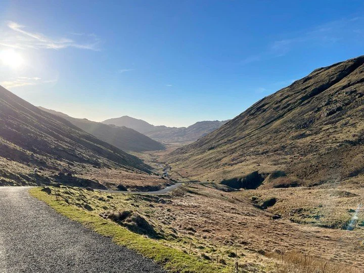 #switchbacksaturday on Wrynose Pass where three counties of Olde England intersect.⁠
⁠
Three Shire Stone marks the point where Cumberland, Lancashire and Westmorland meet.⁠
⁠
It&rsquo;s a route steeped in history dating back to an ancient Roman road 