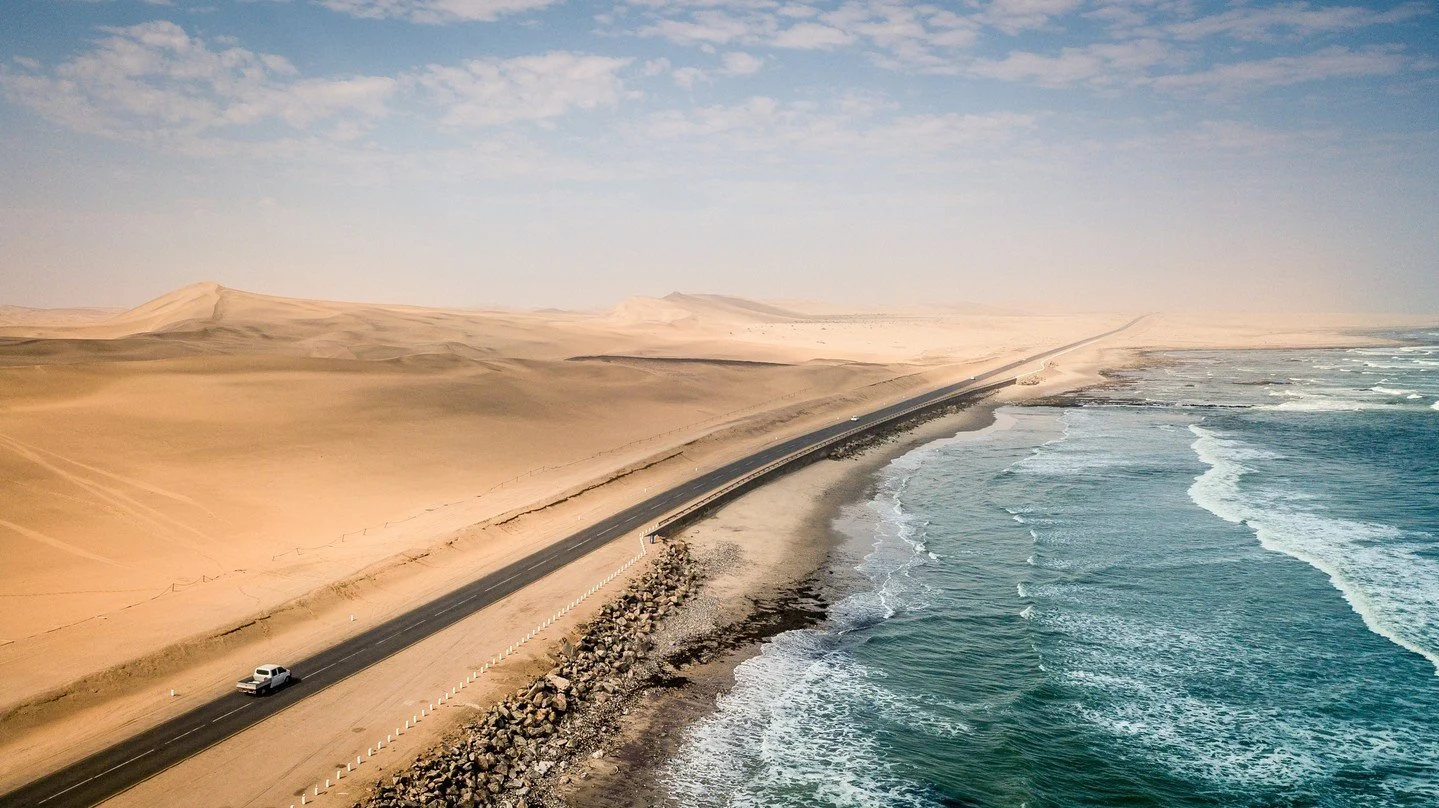 It may not be quite as death-defying as the Grand Tour made it look, but a drive up the Skeleton Coast is definitely life-affirming.⁠
⁠
In one of the most hair-raising scenes of their Namibia Special Jeremy Clarkson, Richard Hammond and James May alm