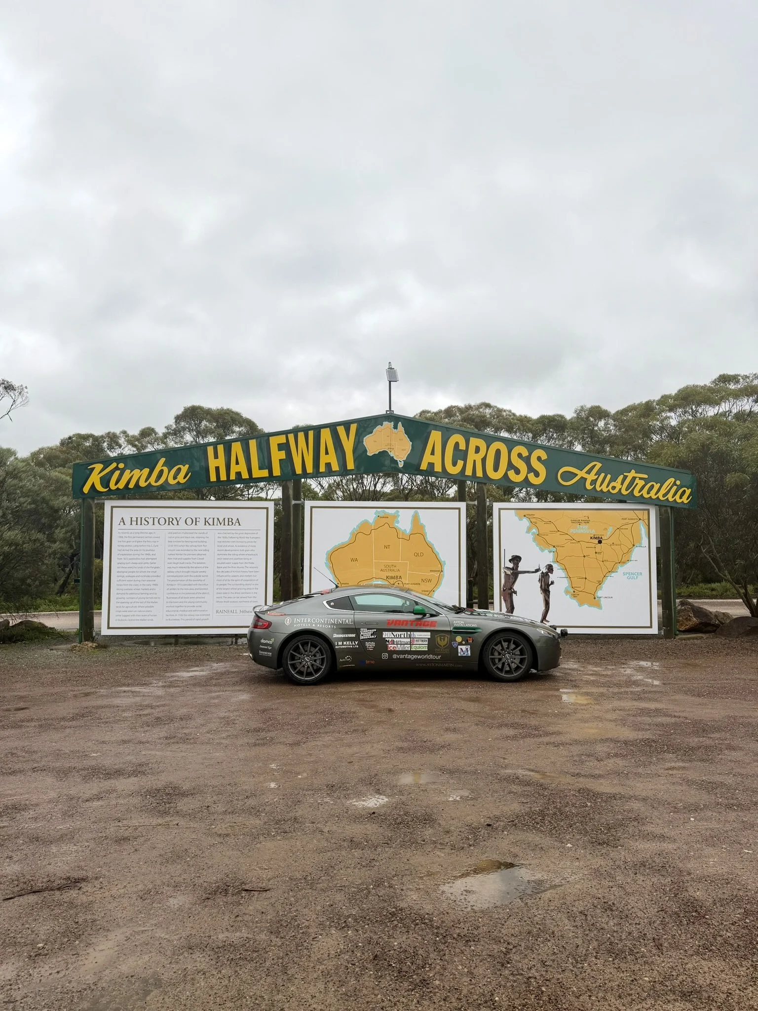 Vantage World Tour Crosses Australia