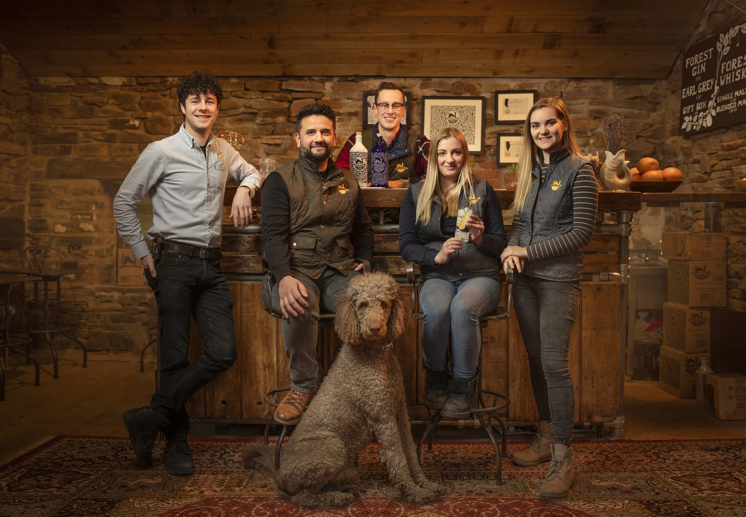 Forest Gin - Team by bar.jpg