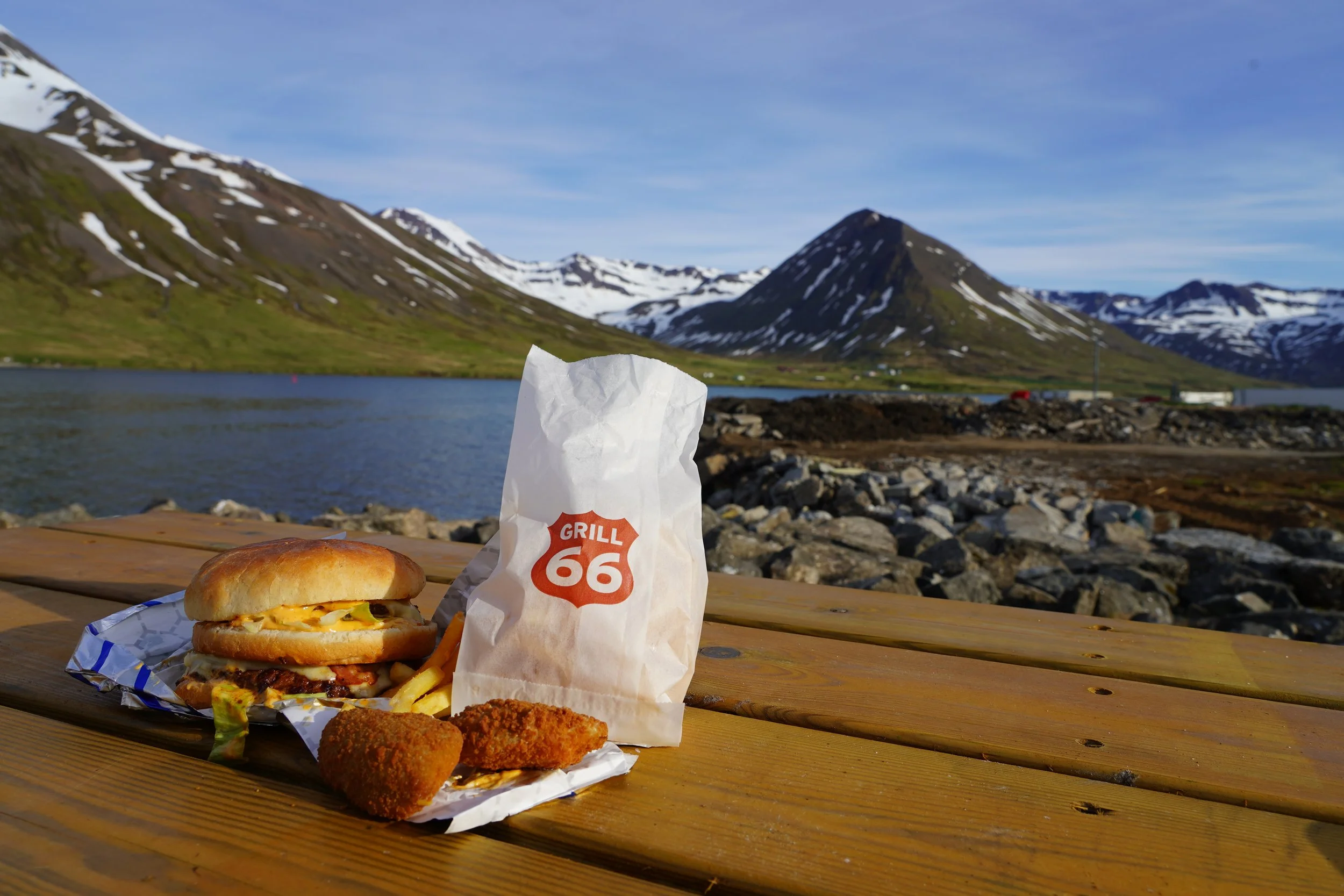 Grill 66 burger Iceland