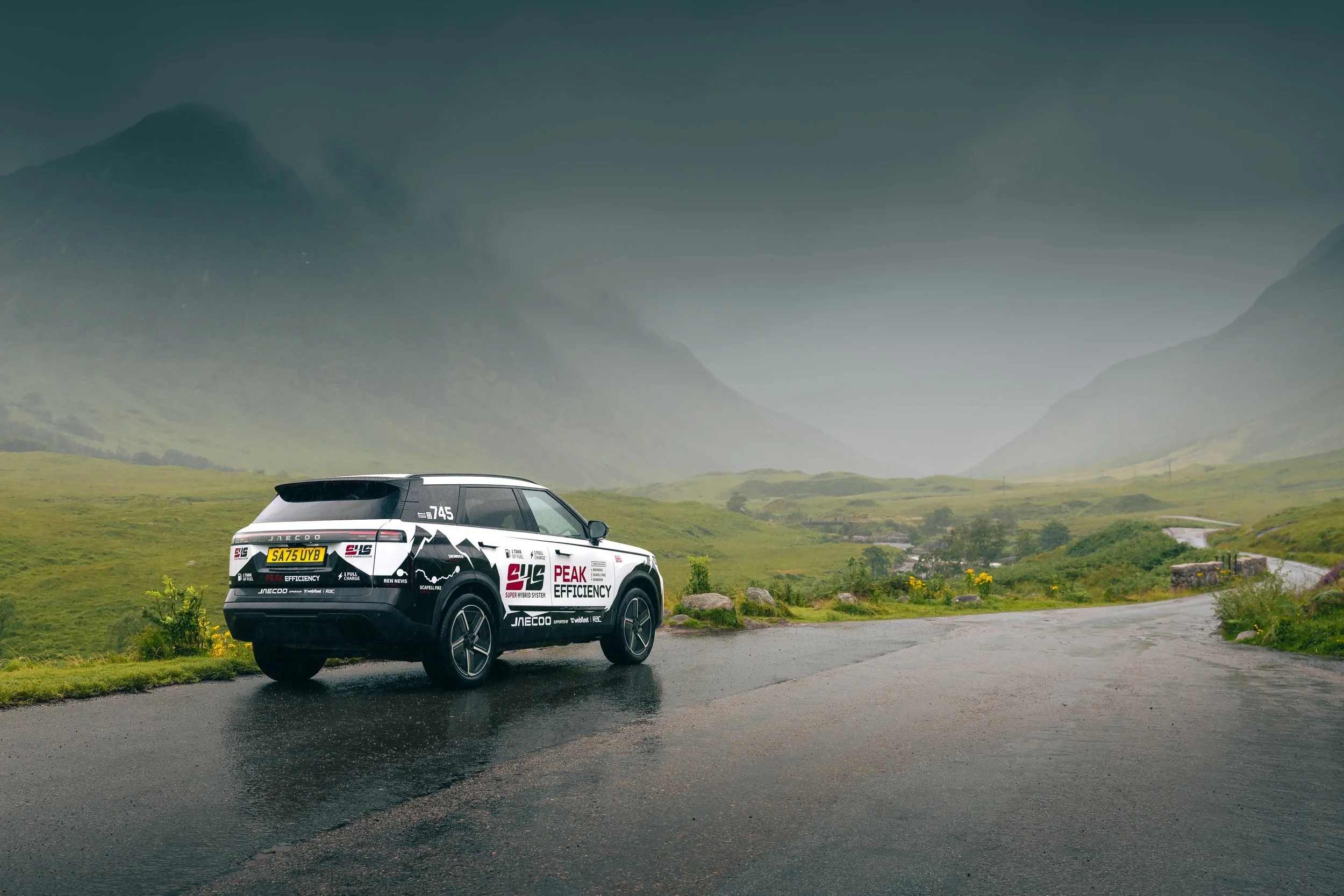Three Peaks, 470 Miles, 69MPG