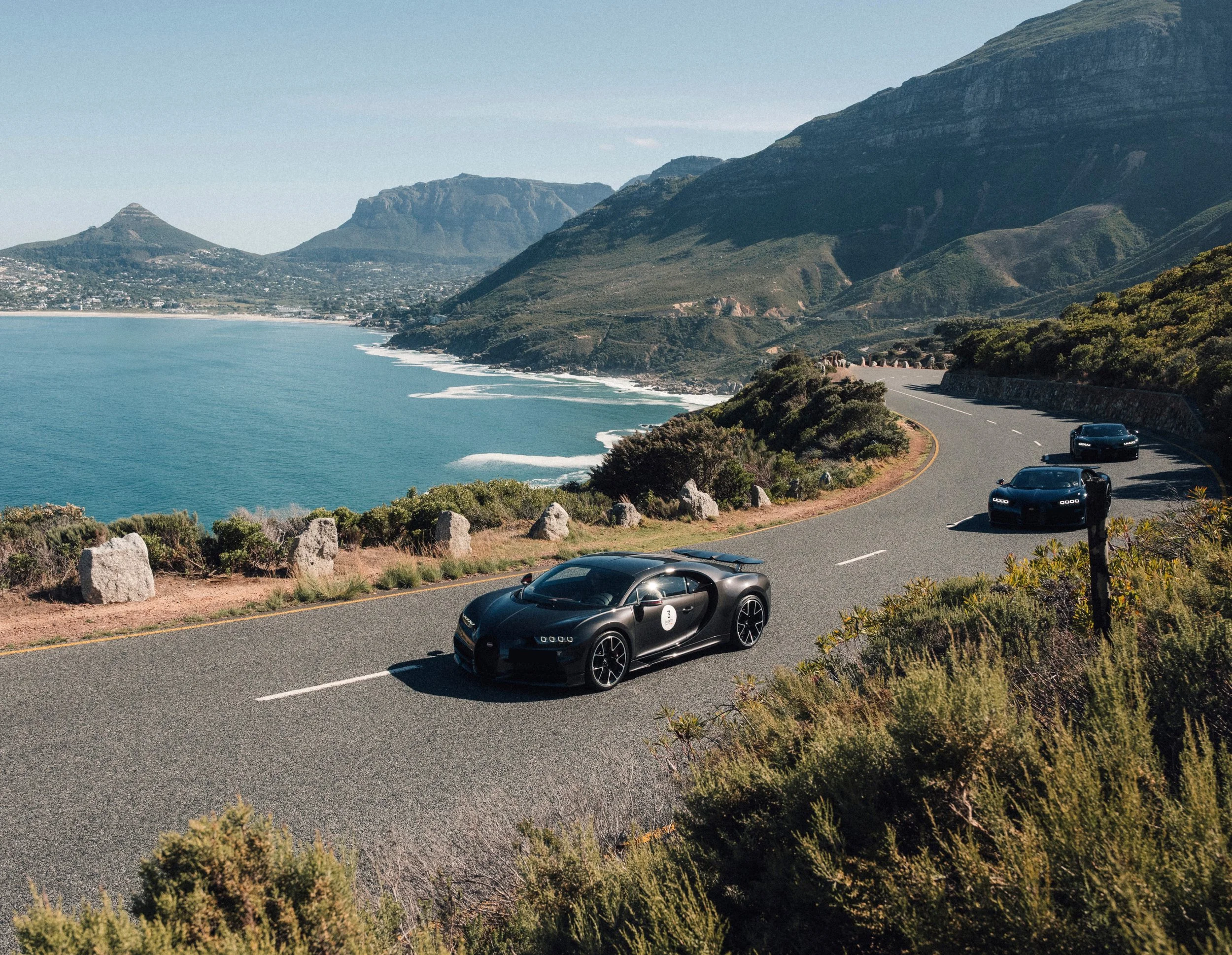 Bugatti Bosses Join Incredible Convoy in Cape Town