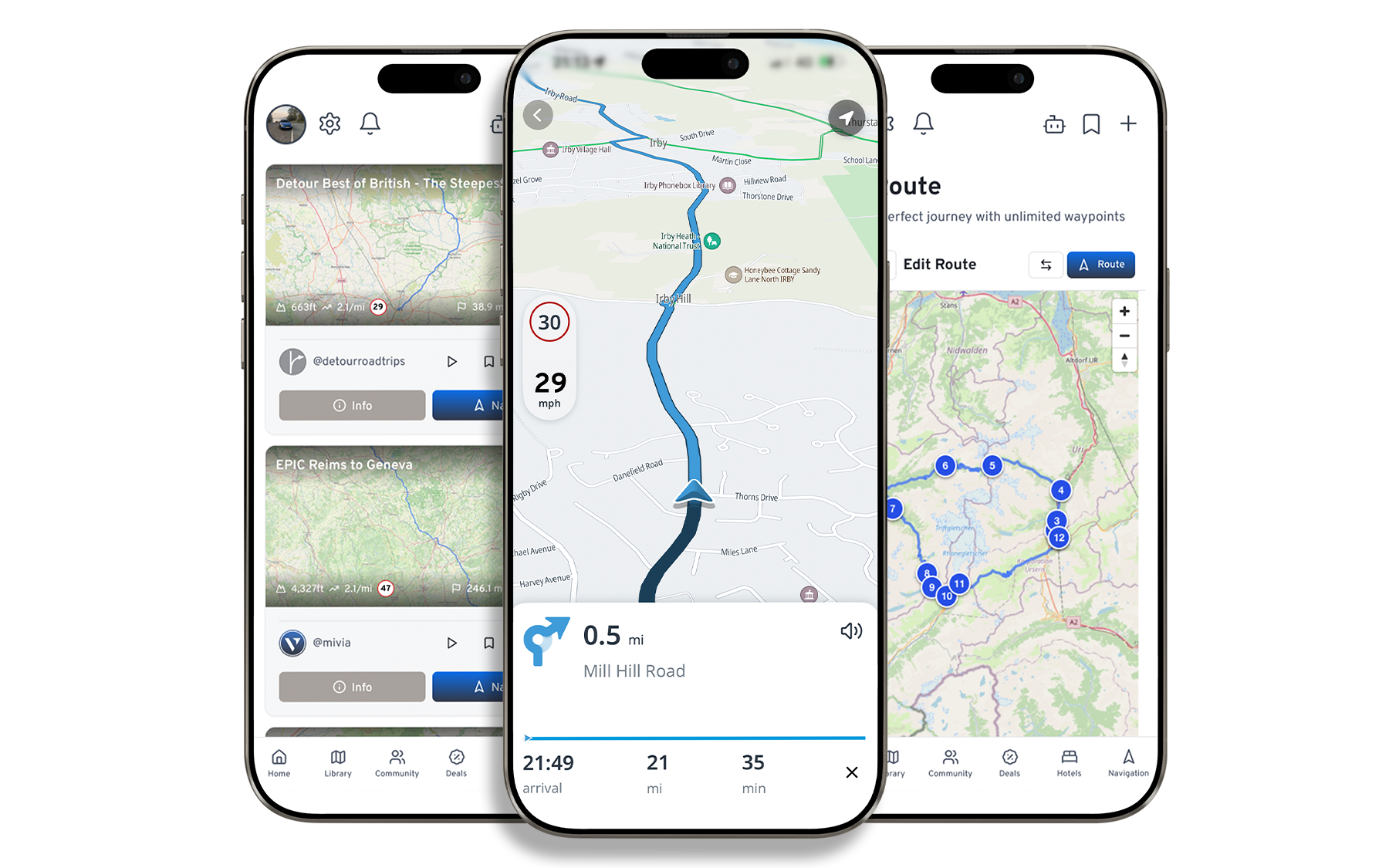 Detour x MIVIA: Road Trip Routes Straight to Your Smartphone