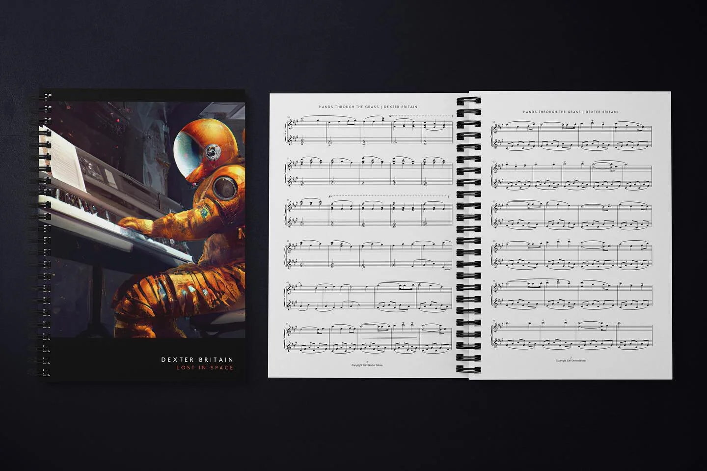 A real life tangible book of sheet-music, coming in the next few weeks!