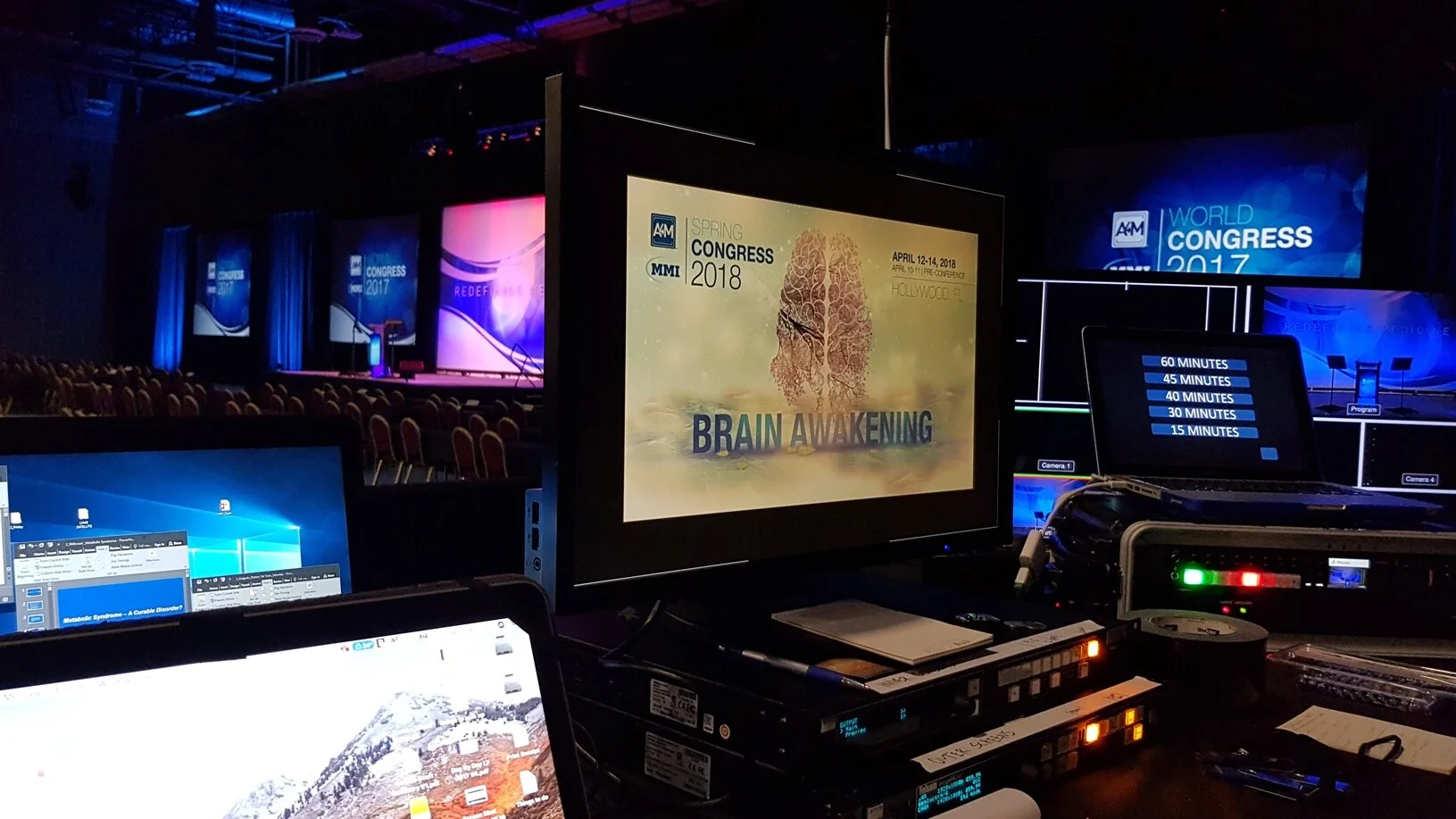 Driftwood video support at a live event in the United States.