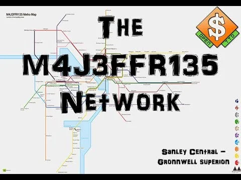 The M4J3FFR135 Network | Route Overview | #1 | Sanley Central - Gronnwell Superion