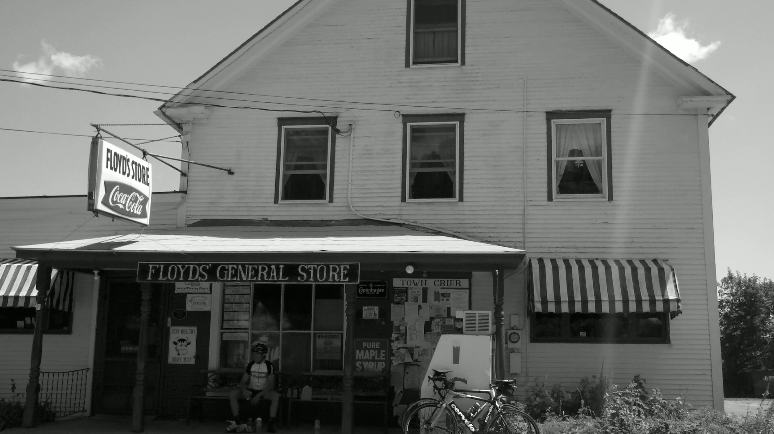 Mid-summer ride with Barton. A NH convenient store at it's finest