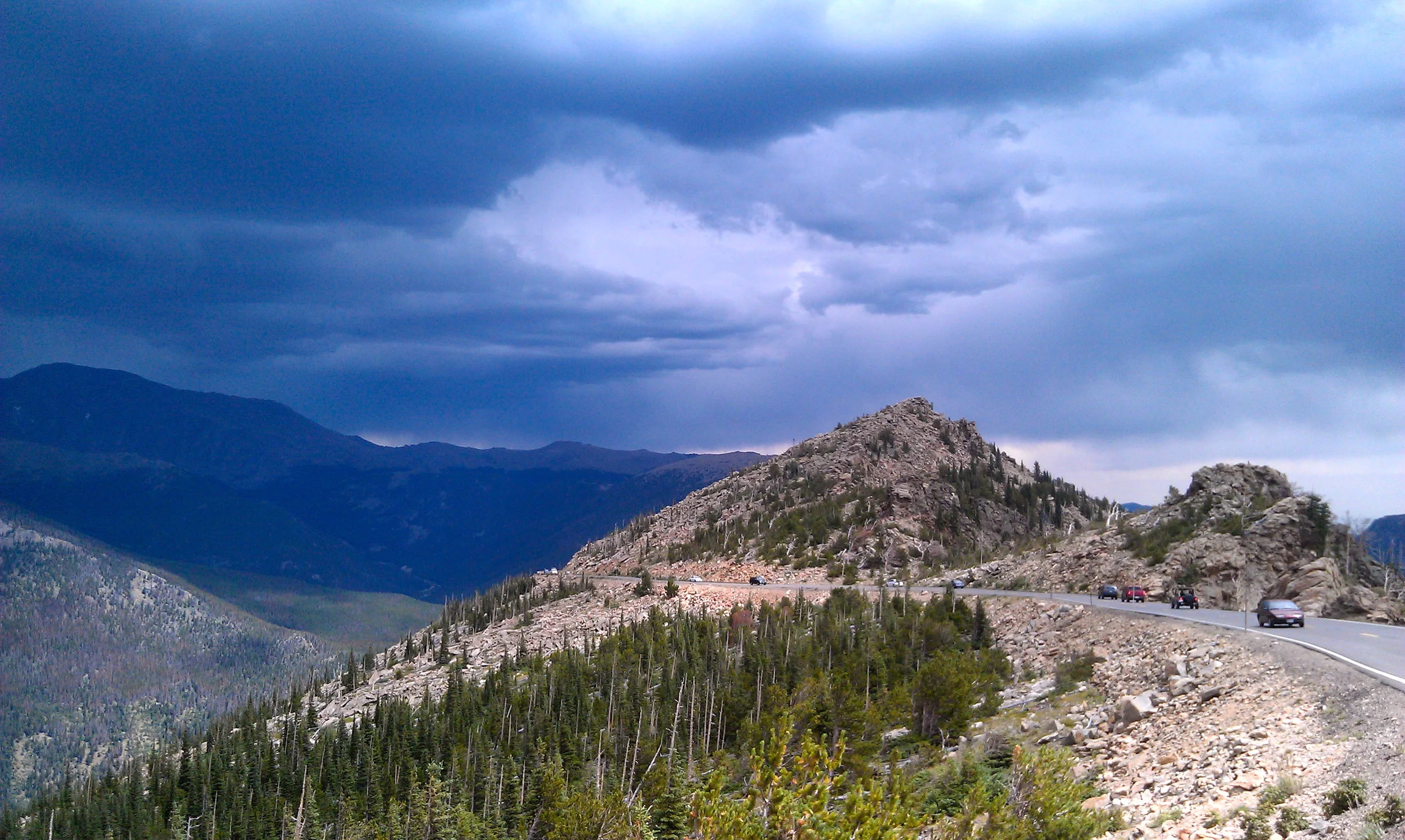 Deep into Rocky Mountain National Park with Timmy. Week before ToCO