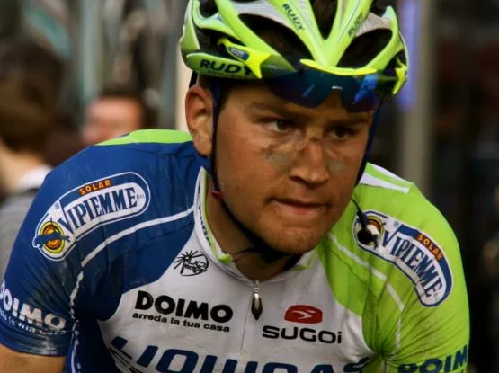 Belgian dust encrusted on my face. E3-Harelbeke. Photo: Jan Fieuw