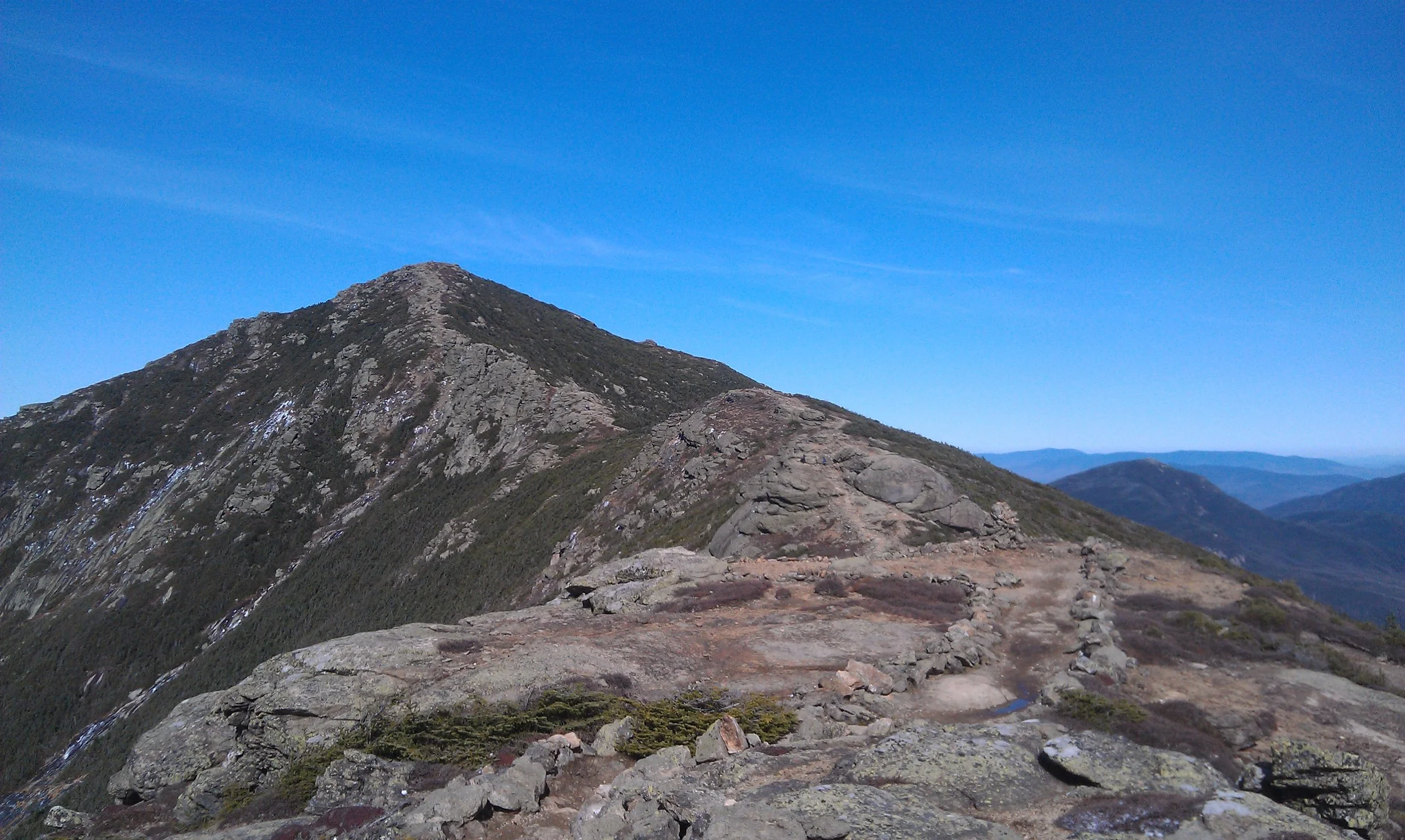 Fall hiking: Lafayette Mountain. New Hampshire