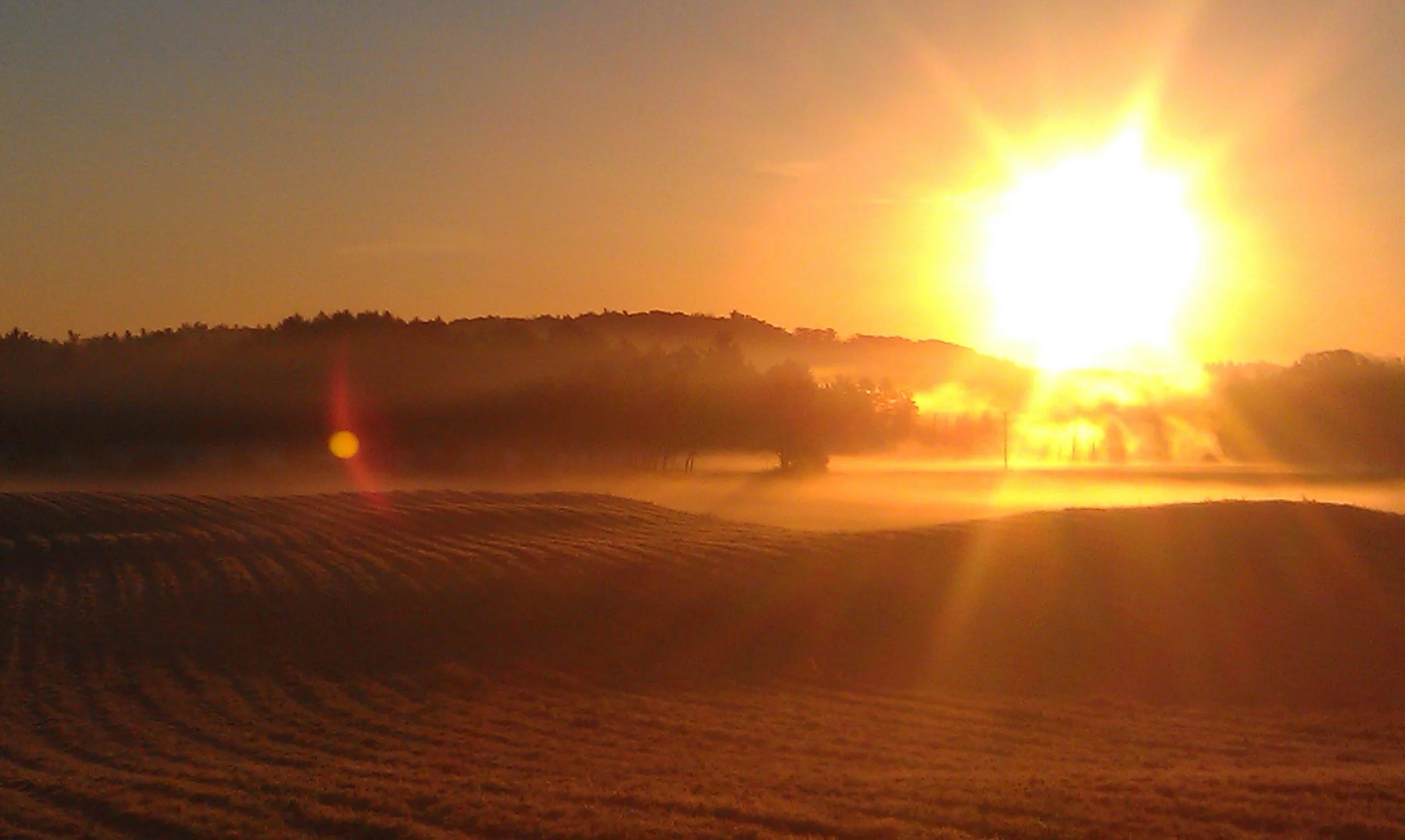 Fall Sunrise in New Hampshire