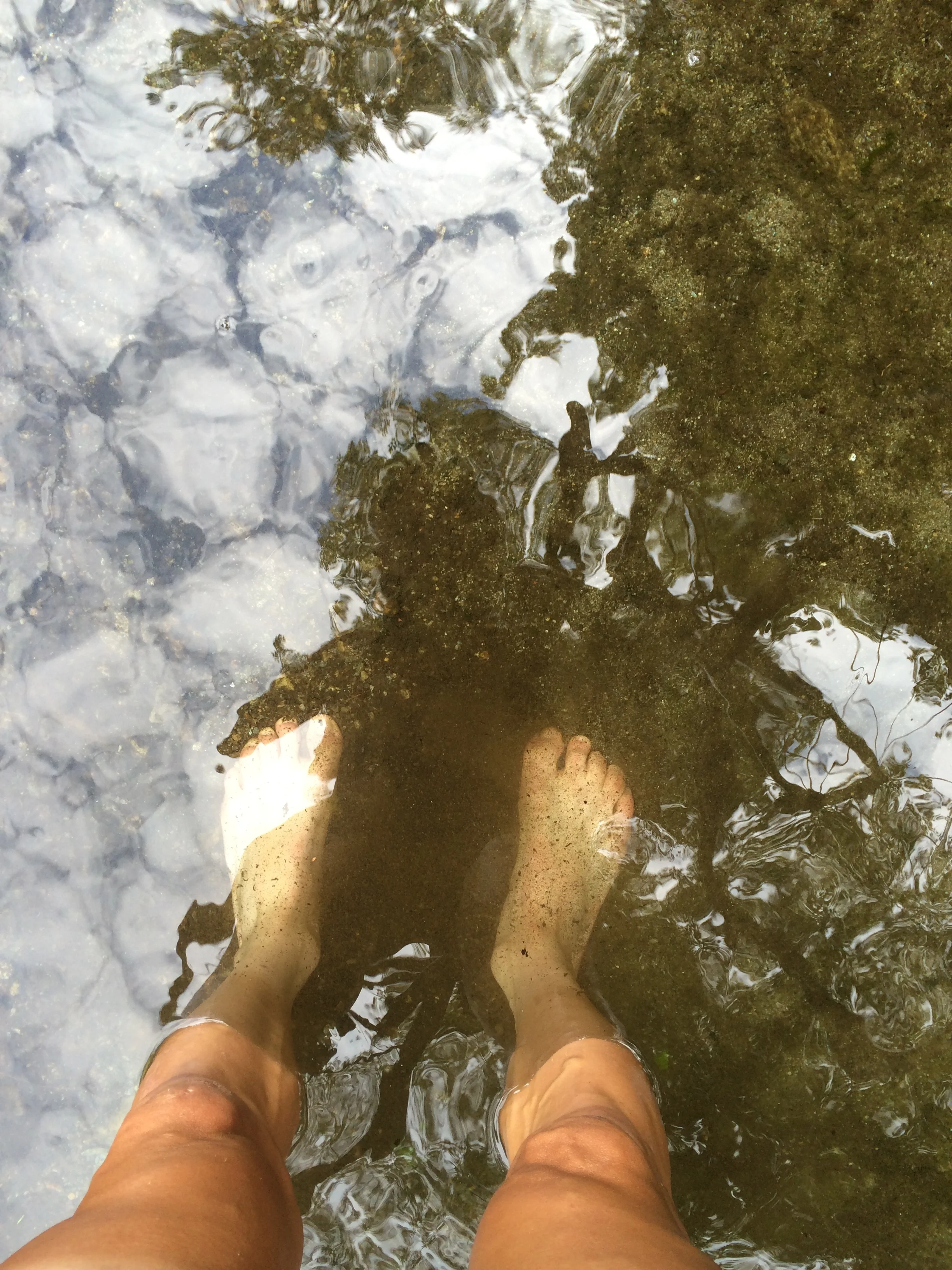 Sometimes You Just Gotta Get Your Feet Wet