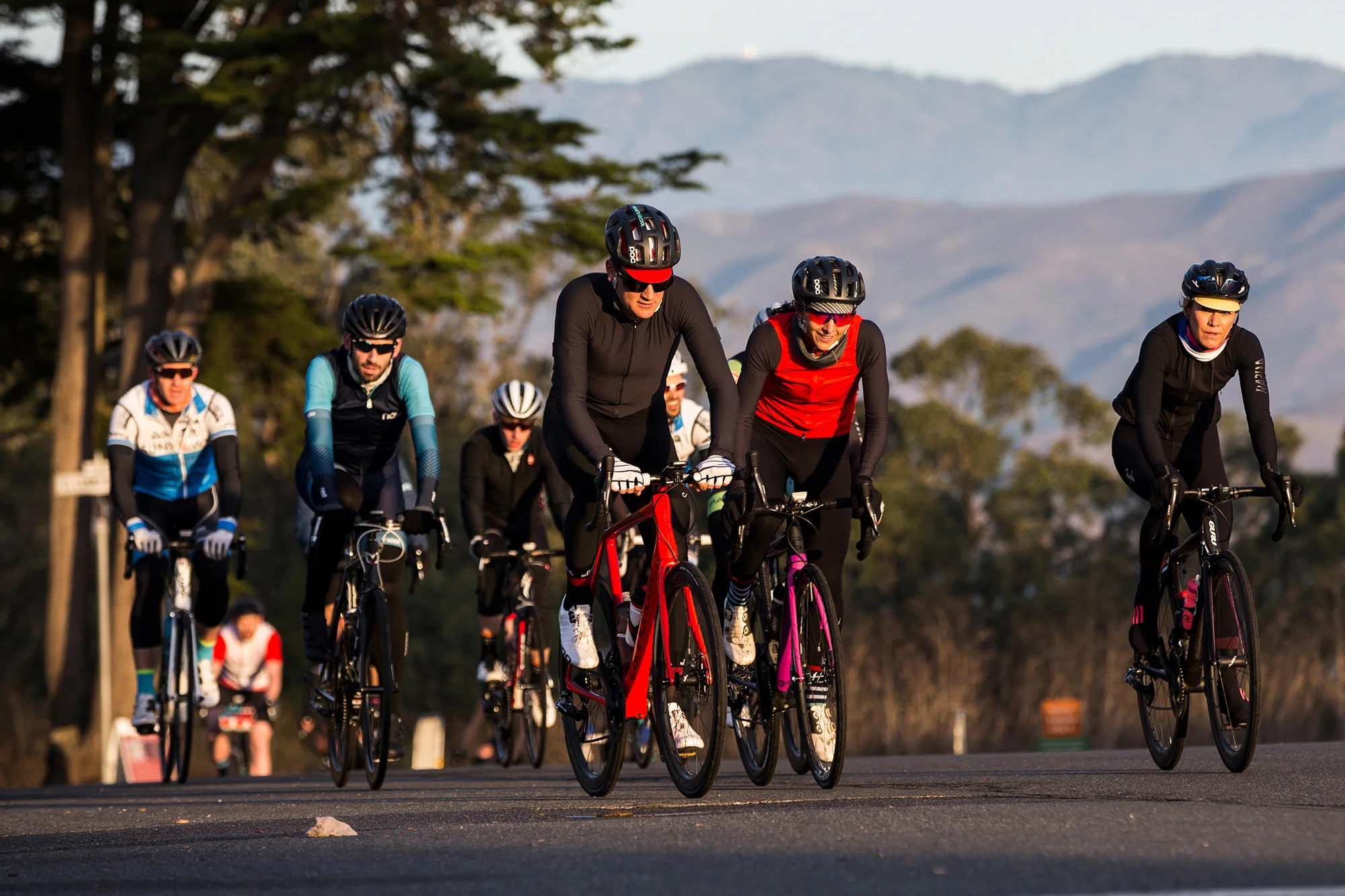 TCR. That's short for "The Coast Ride"