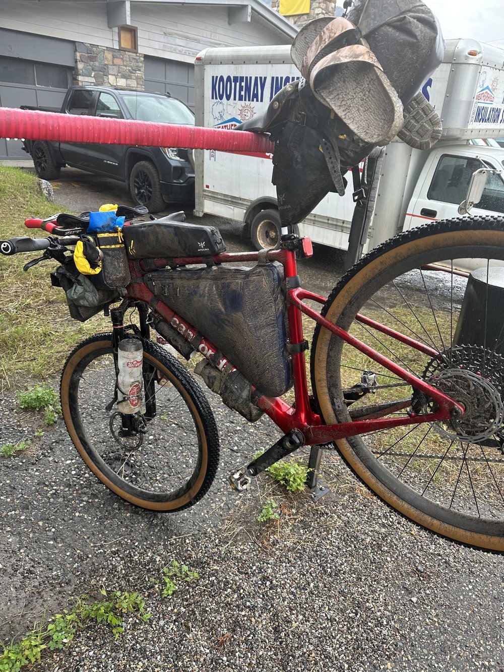 About to get a bike wash