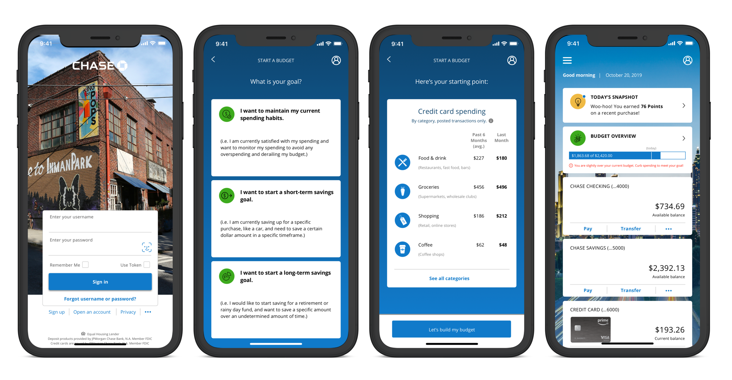 Chase Bank Mobile Feature - Case Study — Van Galasso