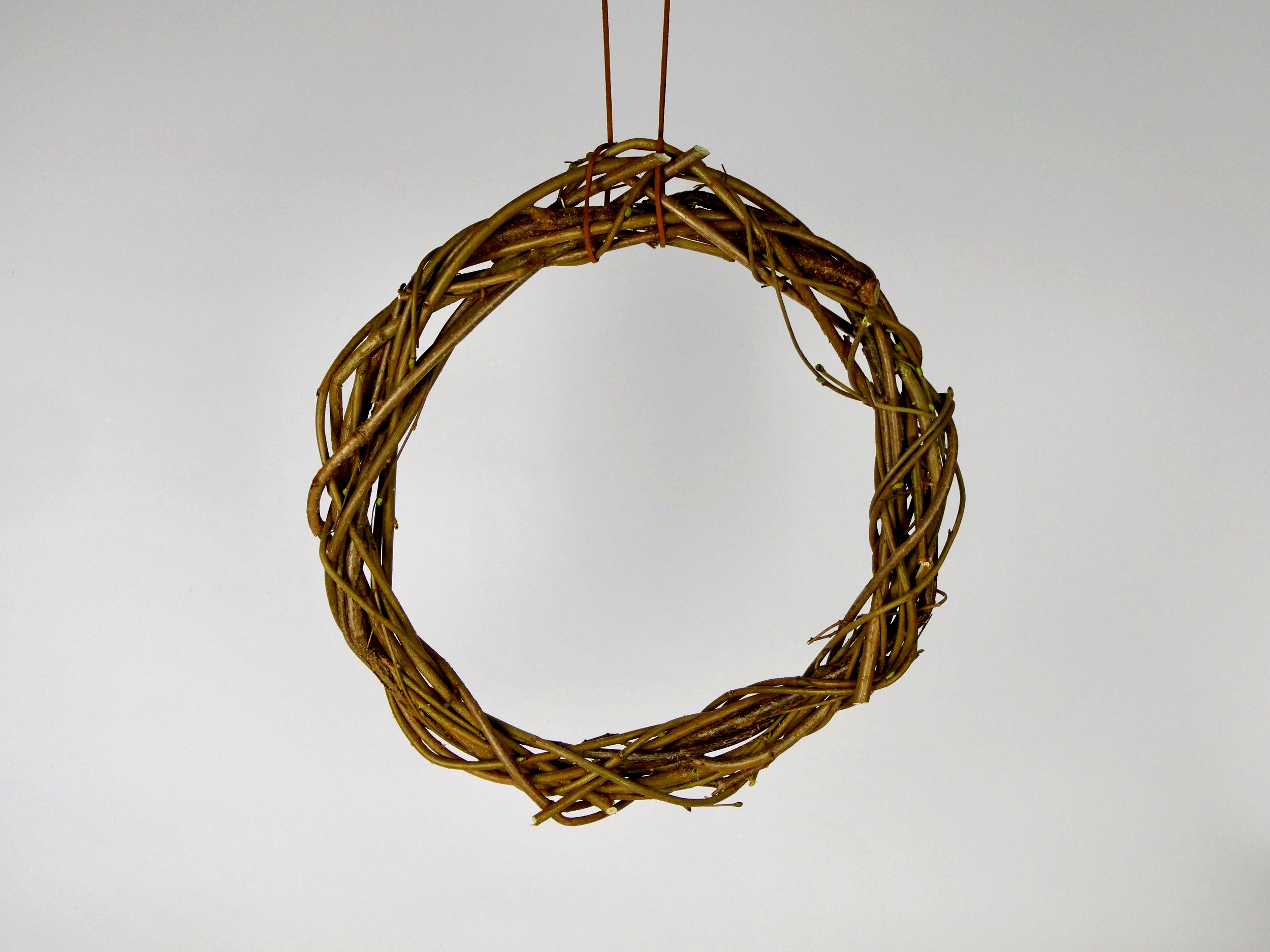 Hand Woven Hazel Wreath Base
