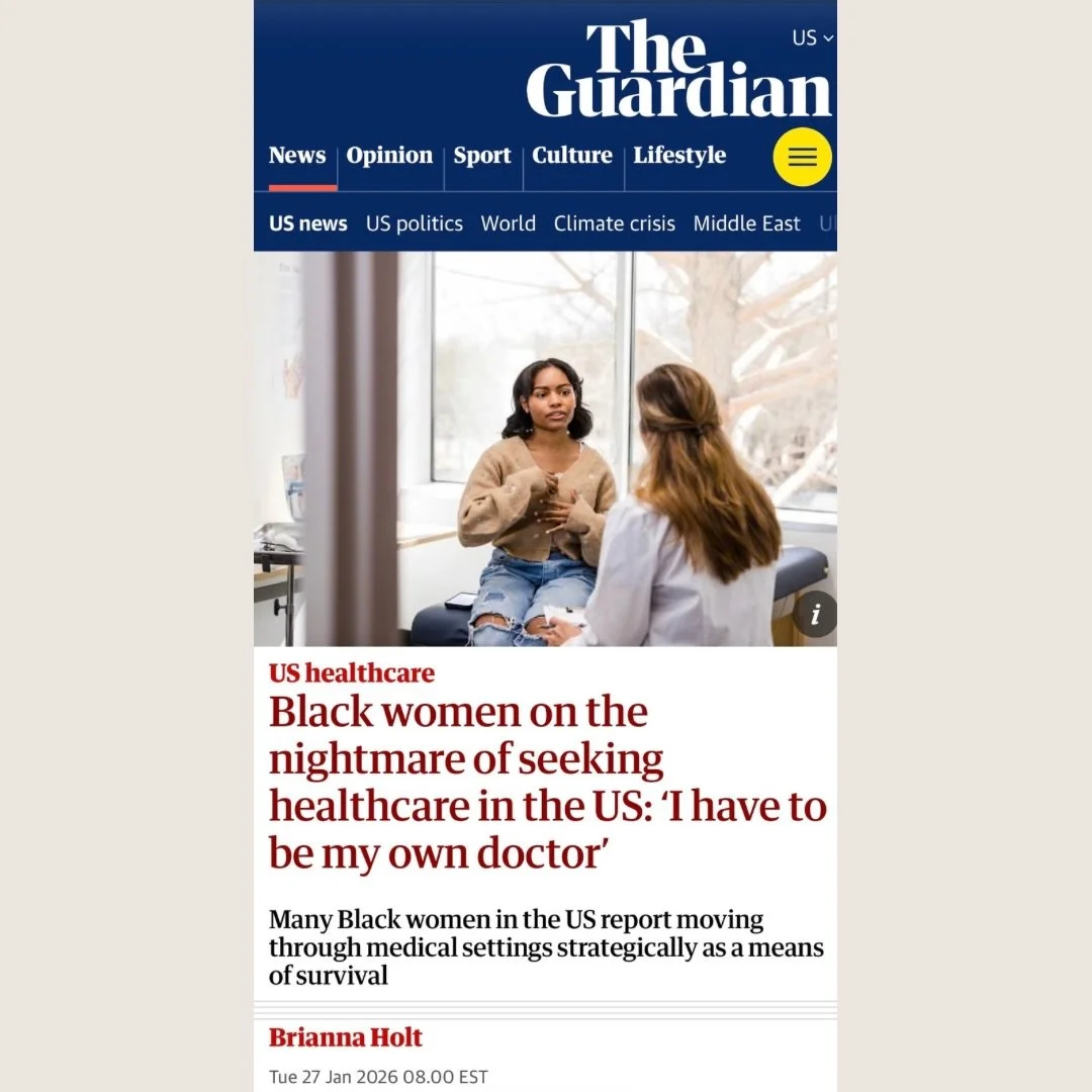 Grateful for the opportunity to contribute to an important conversation on how structural and institutional racism, systemic bias&rsquo;, and past medical experiences can influence trust, communication, and health outcomes, especially for Black women