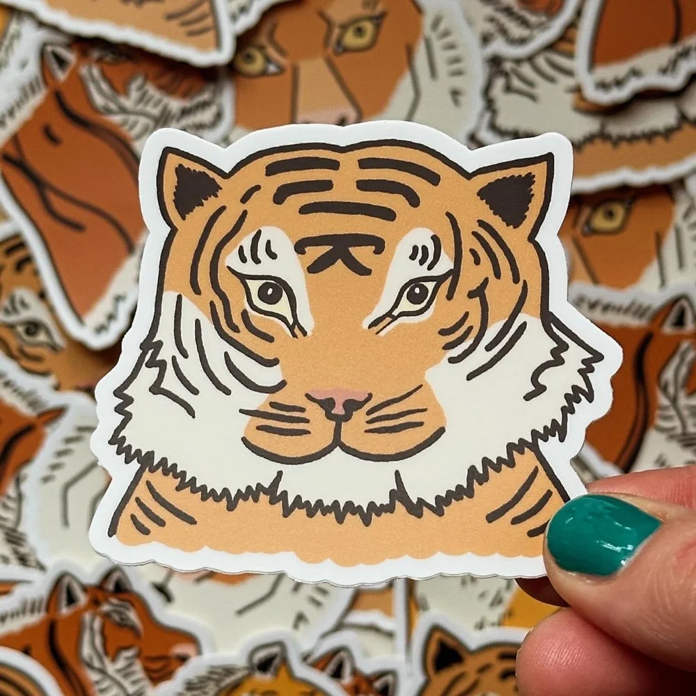 Tiger sticker