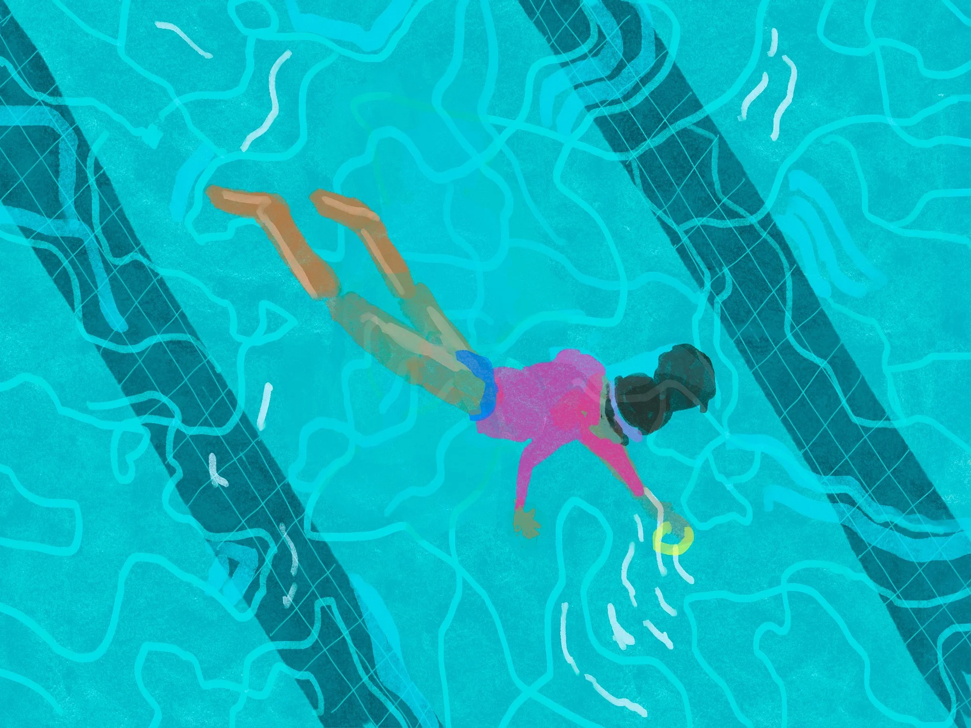 Diving in Summer