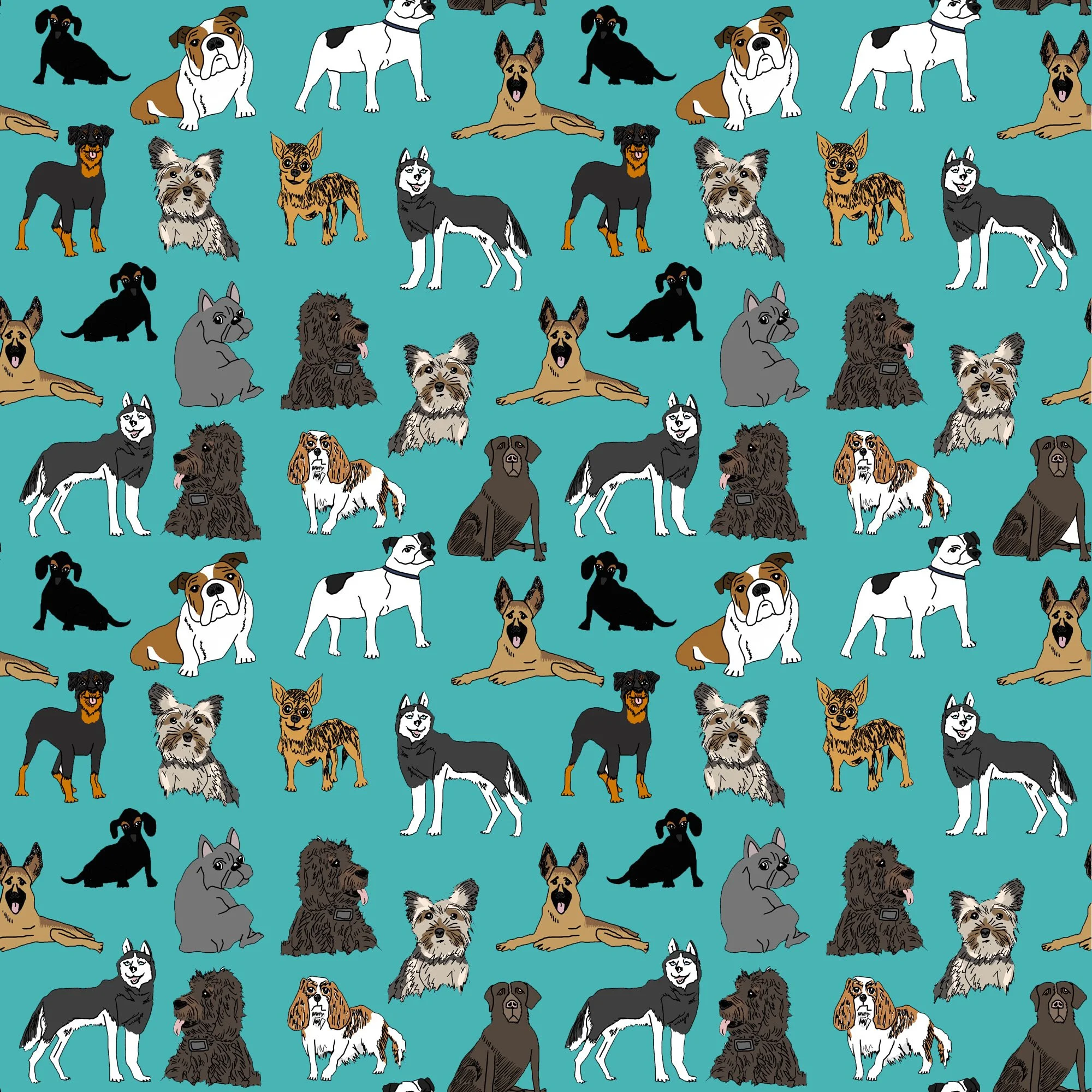 Dog pattern