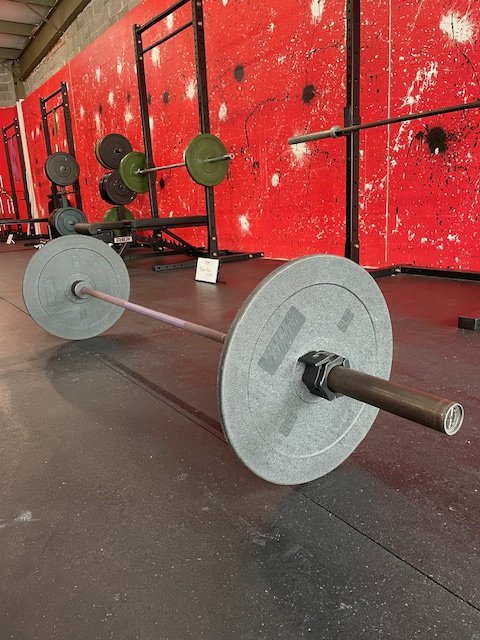 Practice Bar and 5lb Bumper Plates