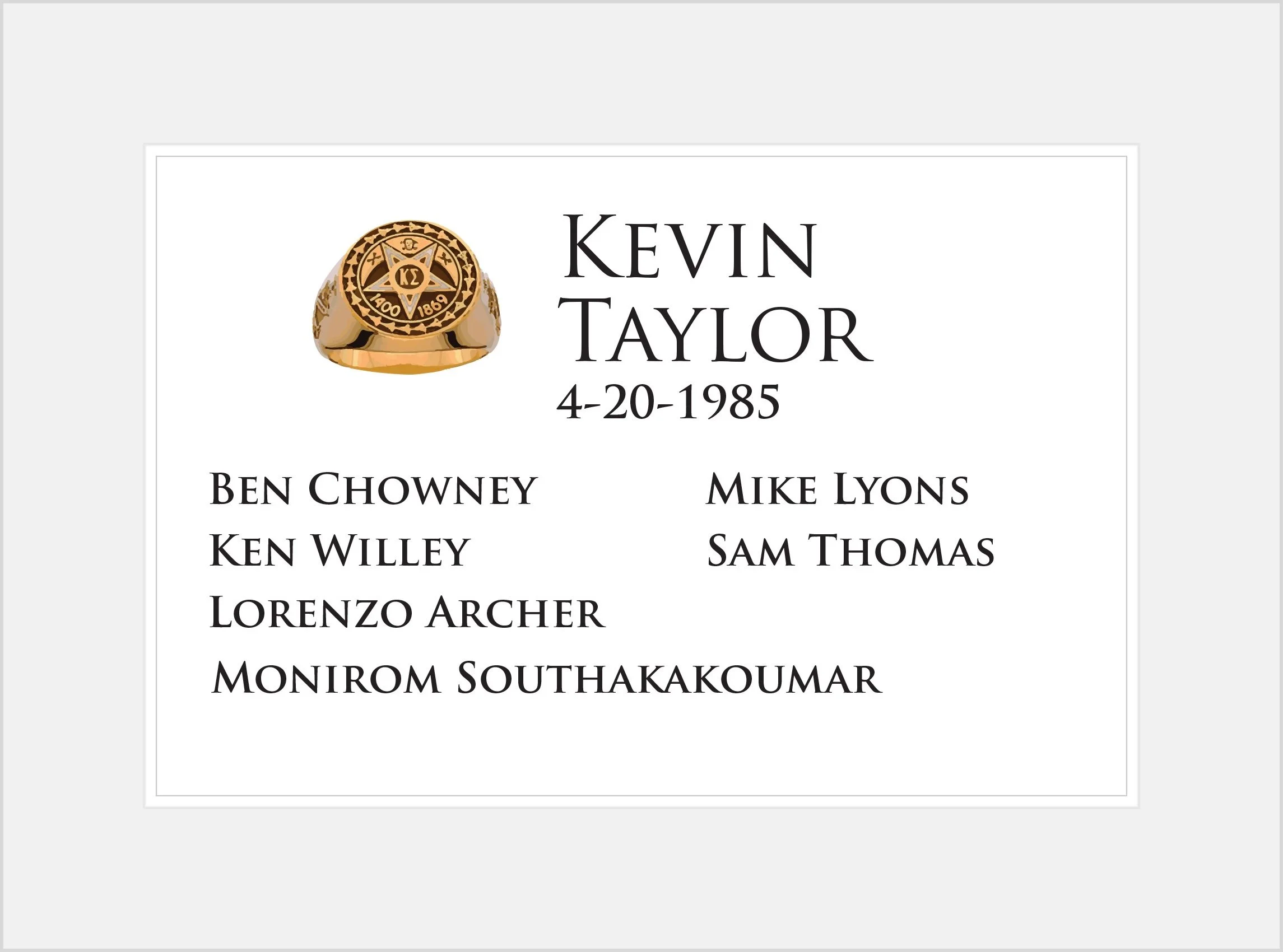 Sponsor Card 21_HoleW Kevin Taylor.JPG