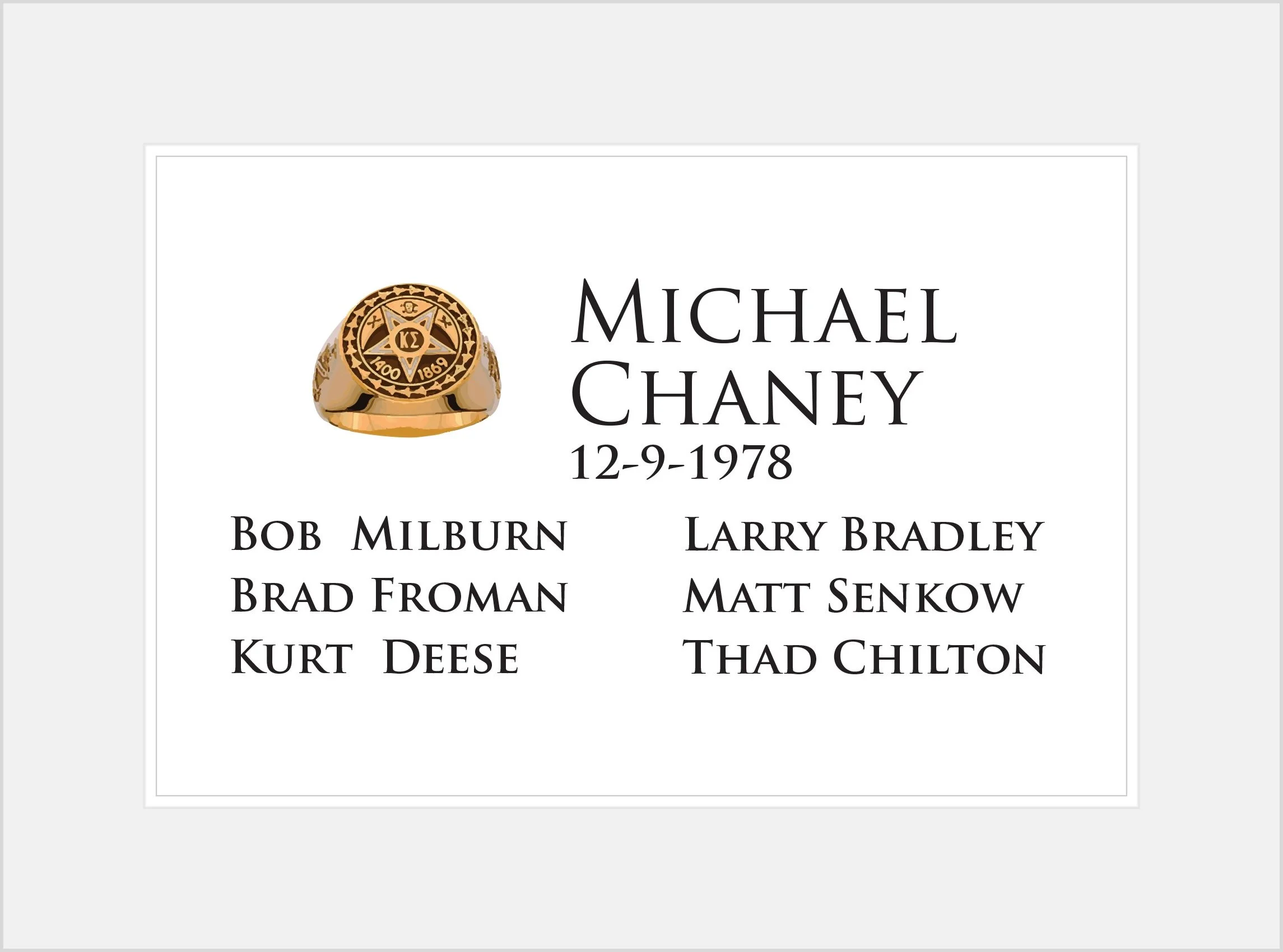 Sponsor Card 21_HoleW Michael Chaney.JPG