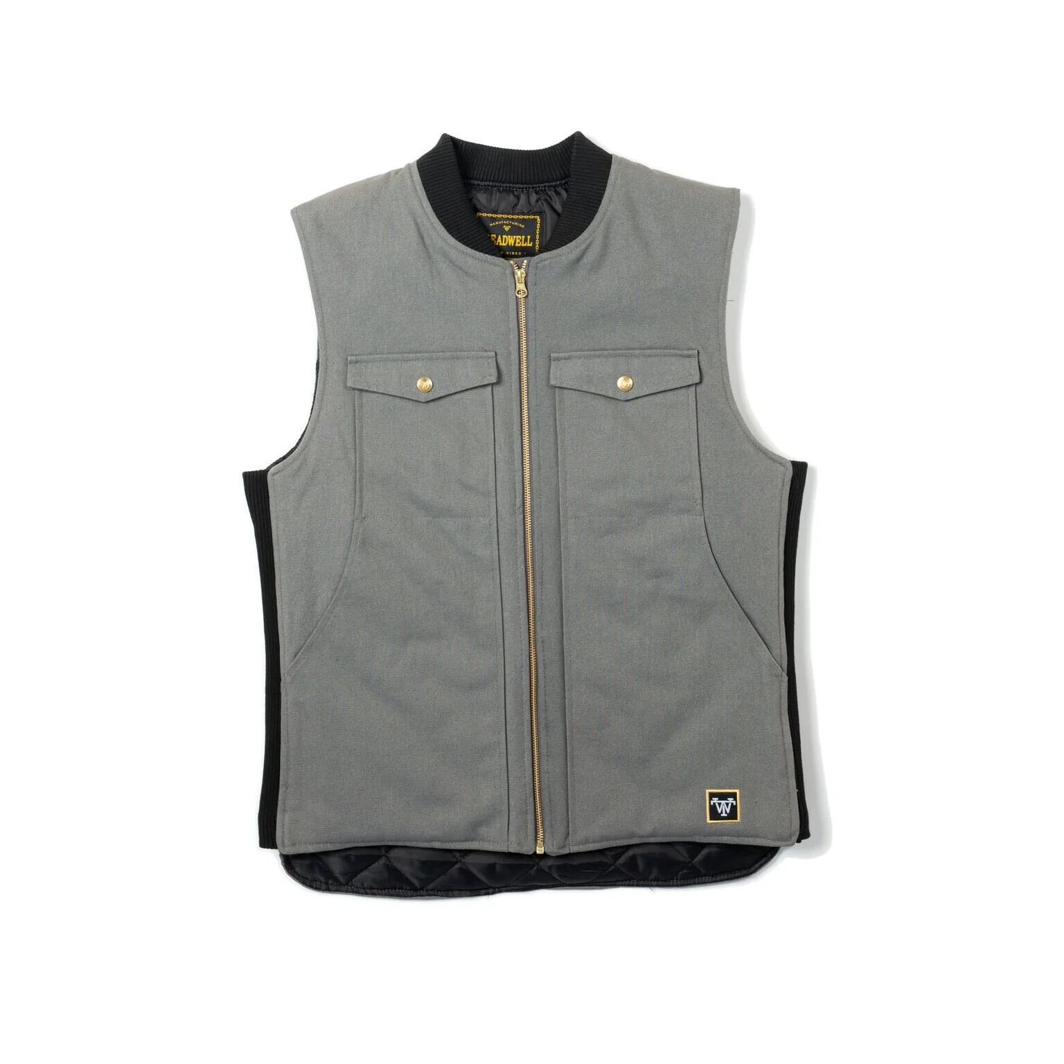 canvas biker vest