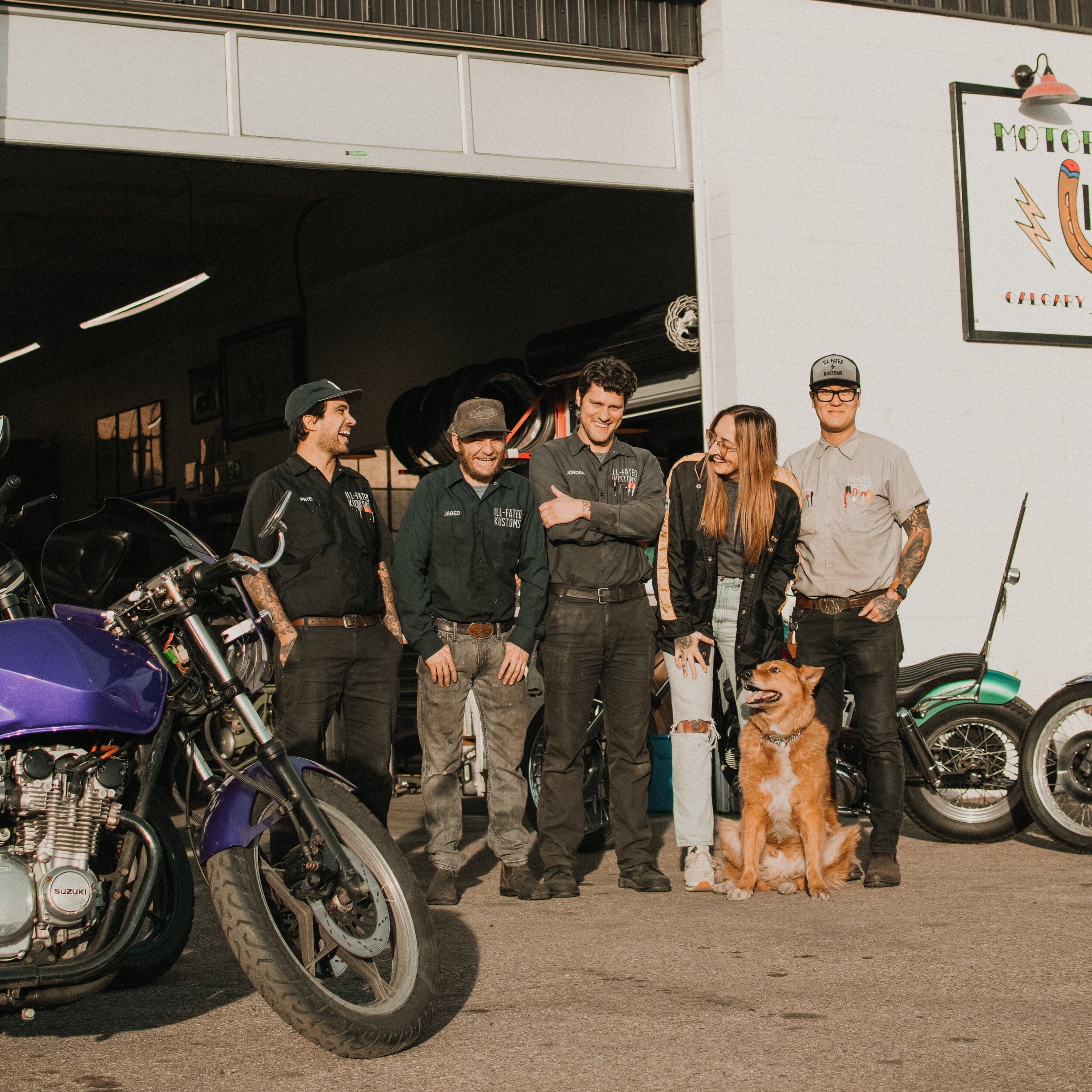 A bittersweet week at the shop, although we knew our country boy would be moving on at some point&hellip; it sucks to have such an intricate part of IFK leave us! Jared @wanderlust_cycles is moving back to Red Deer and this is his last week in the sh