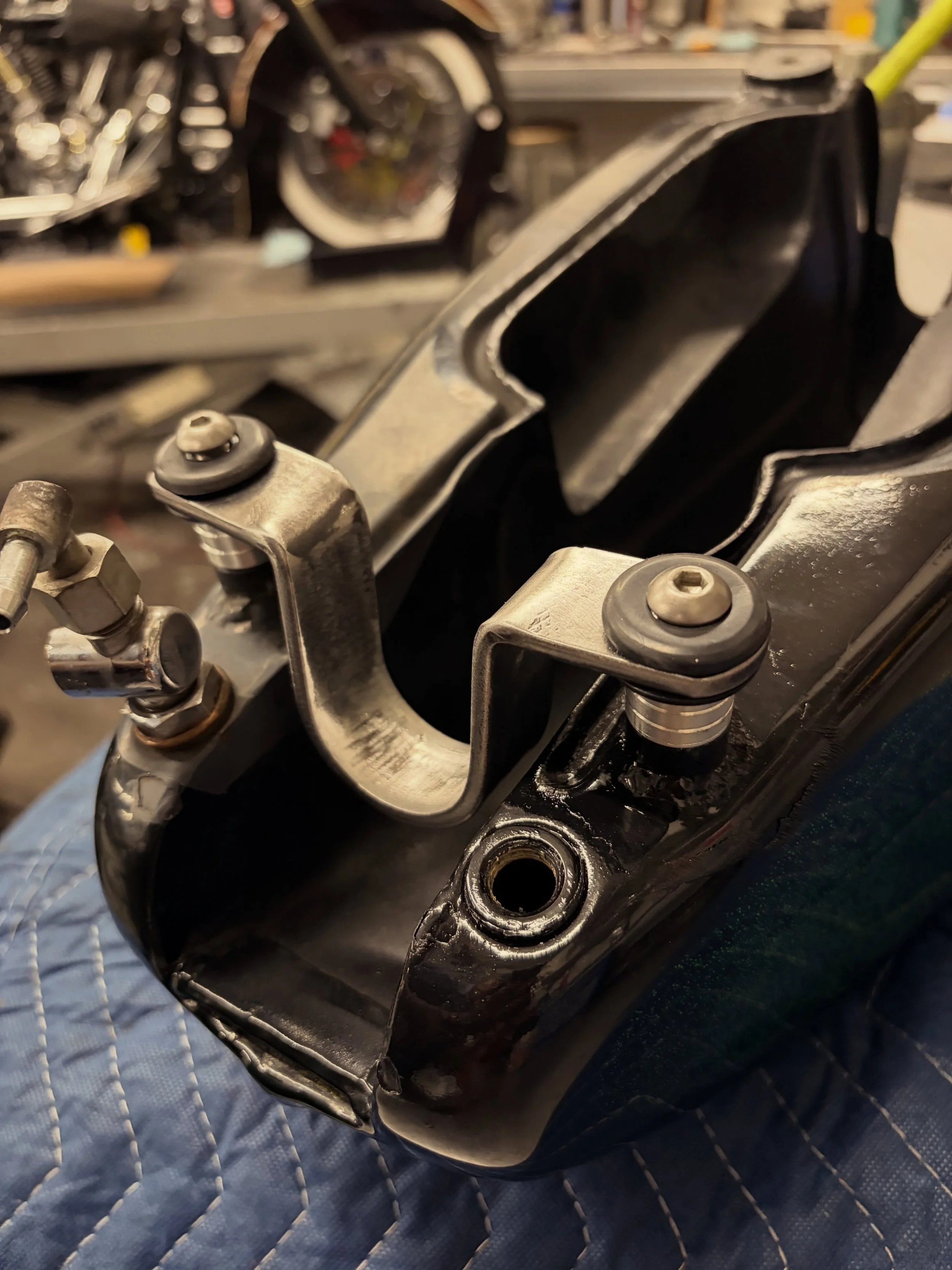 The original mounting lasted 14 years on the OG bobber. Since then, we&rsquo;ve learned a lot in design and fabrication over the years and now are producing even higher quality work.

Experience and education go a long way but so does patience and ne