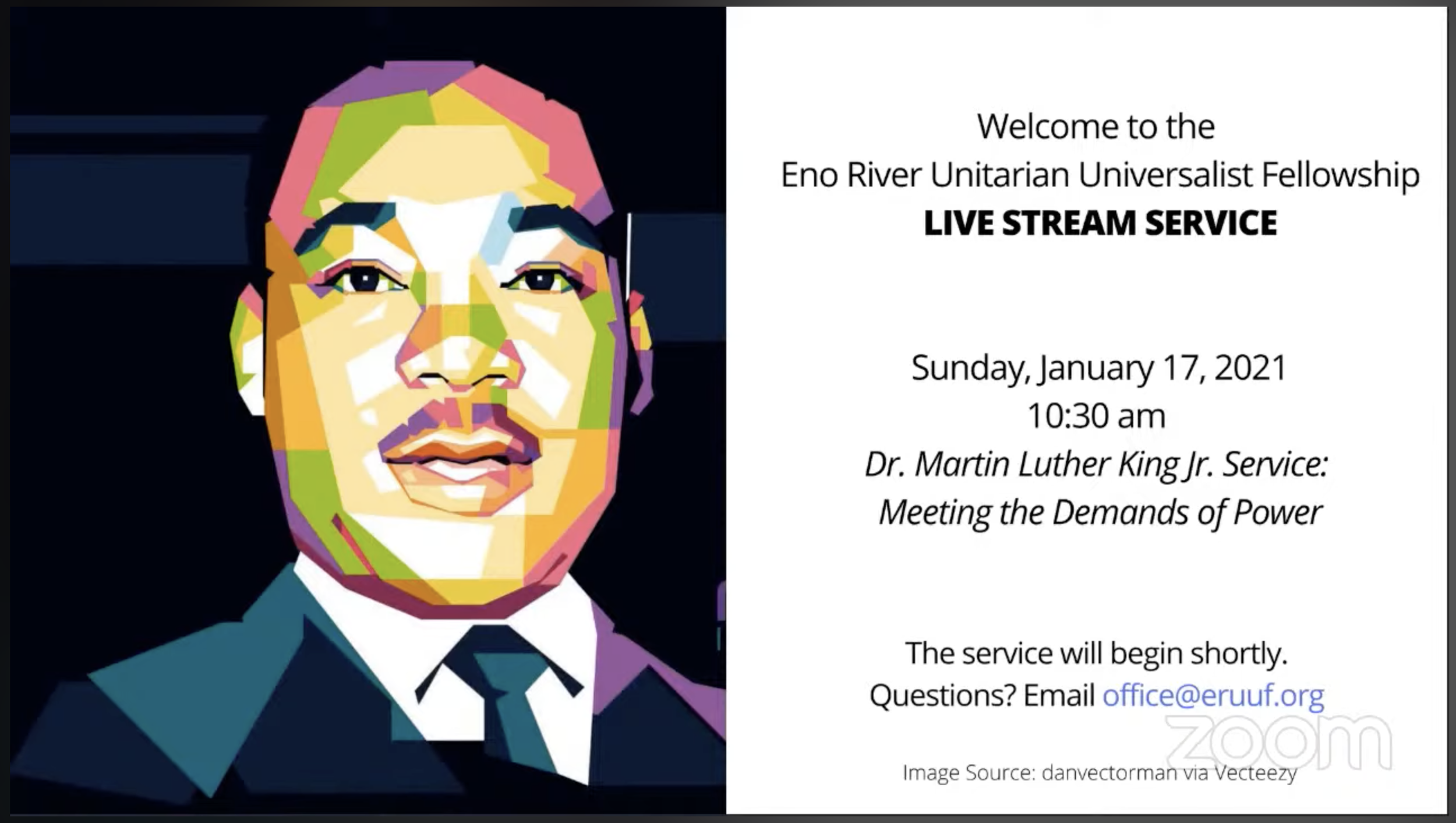 MLK Service: Meeting the Demands of Power