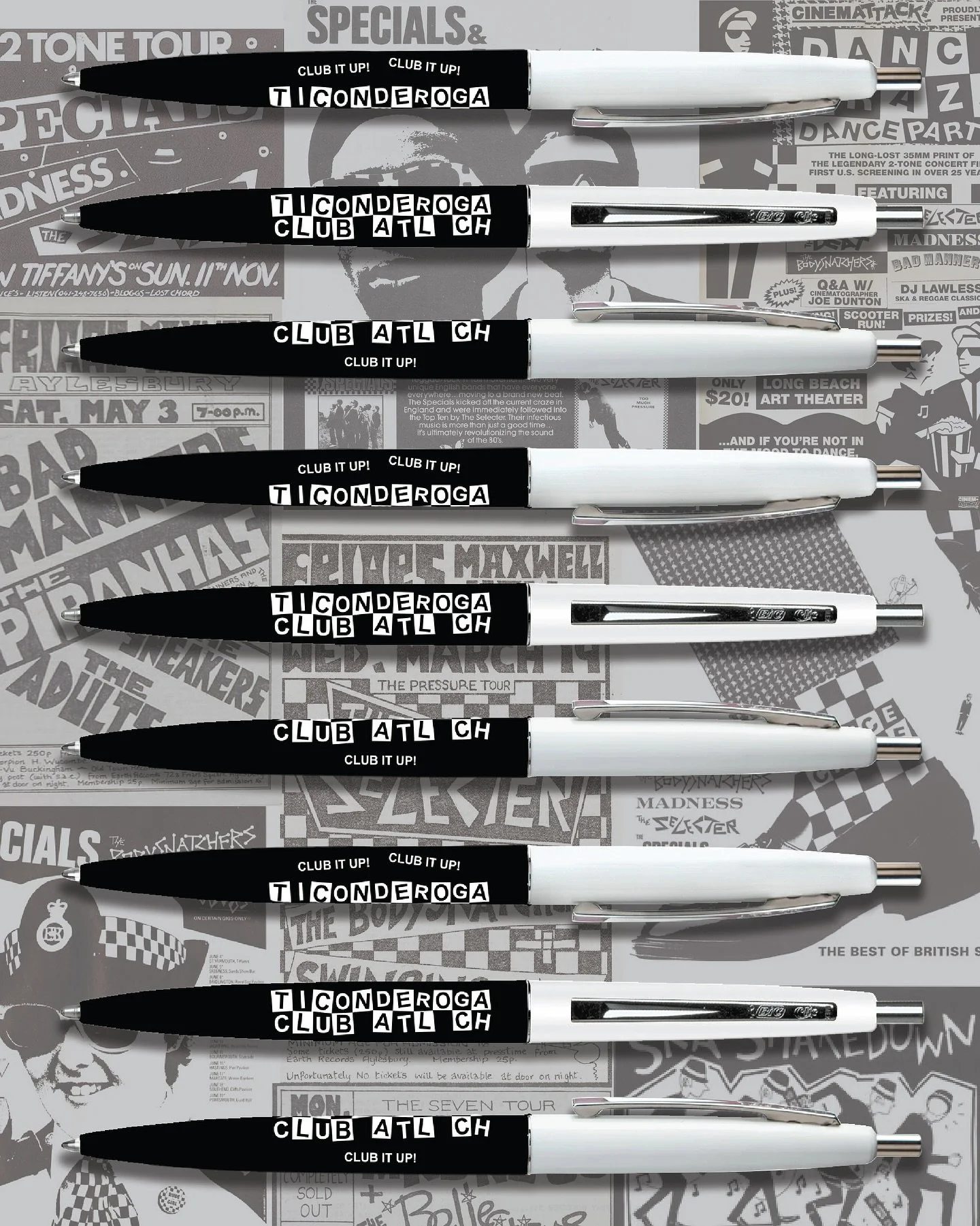 NEW PEN DAY! Just go watch The Specials performing Gangsters on SNL in 1980.
&bull;
Also only two more nights of Captain B&rsquo;s Fish Camp!!!