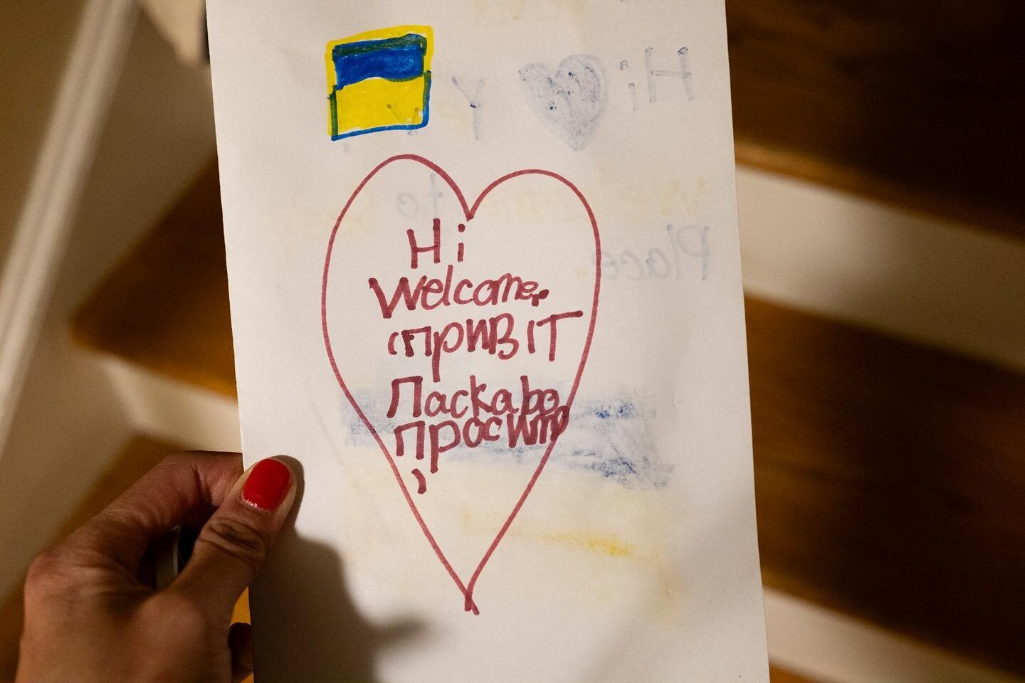 My second grader came back from school with an excited face to tell me that a new girl is joining in her class tomorrow. &quot;She's from Ukraine and I don&rsquo;t think she speaks English,&quot; she said. &quot;We've learned how to say welcome but I