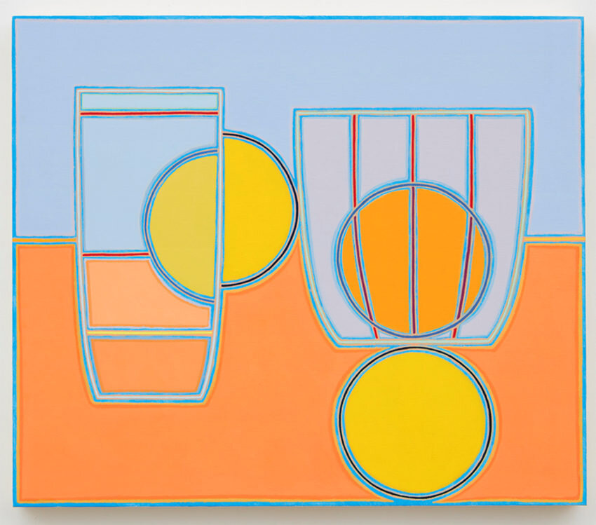 Holly Coulis, 2 Grapefruits and Dishes, 2017
