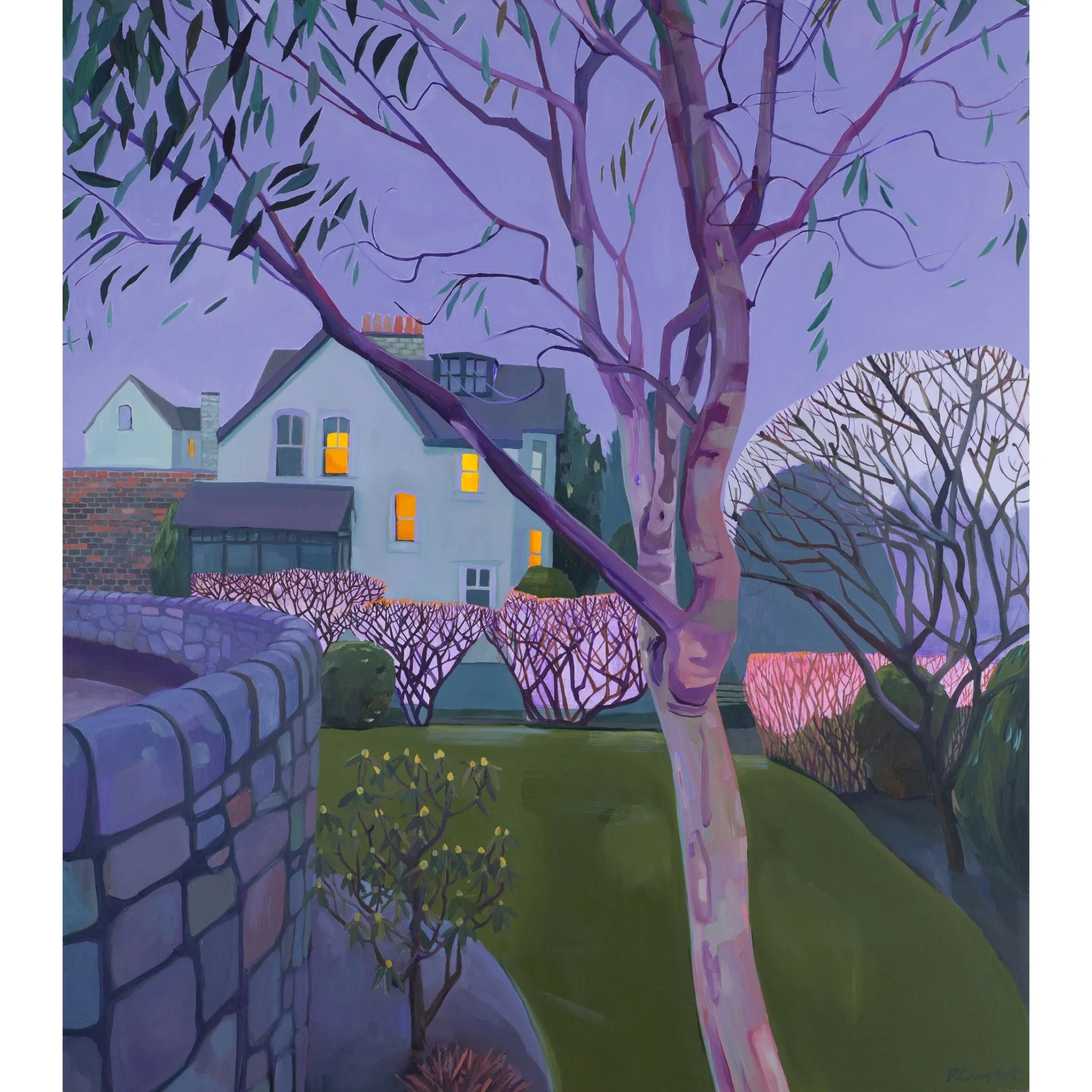 Rachel Campbell, Dusk on the Lade Braes, 2021