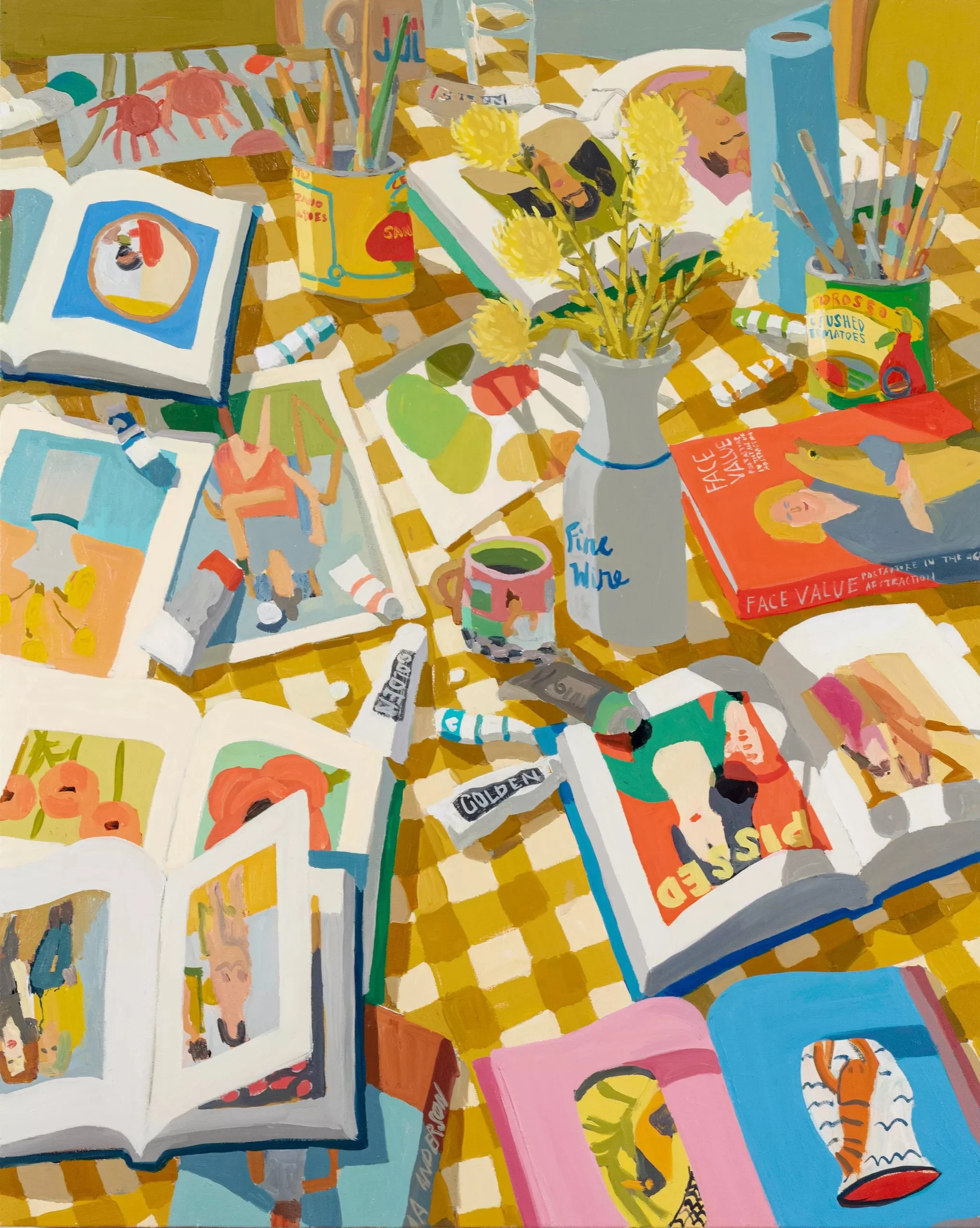 Sophie Treppendahl, Drawing with Friends, 2021