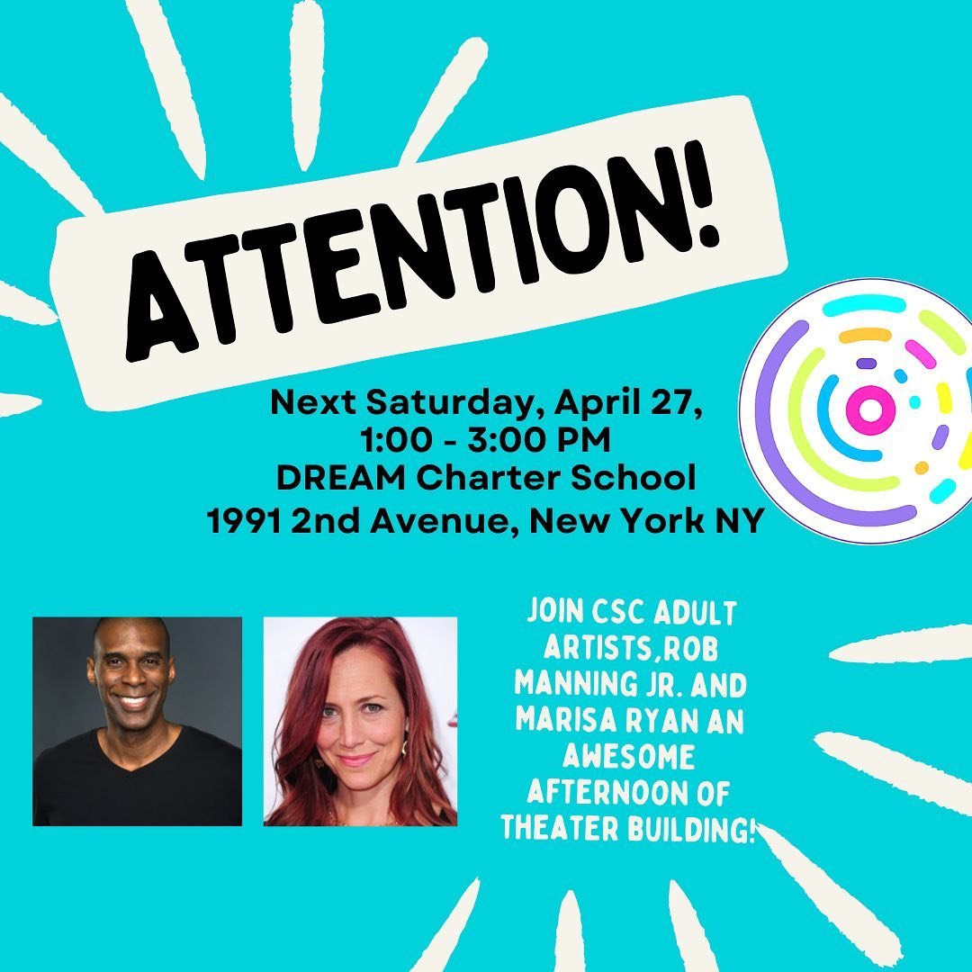 Our next CSC Open Day at DREAM Charter School is going to be EPIC! Sign up now for this free workshop at our website!