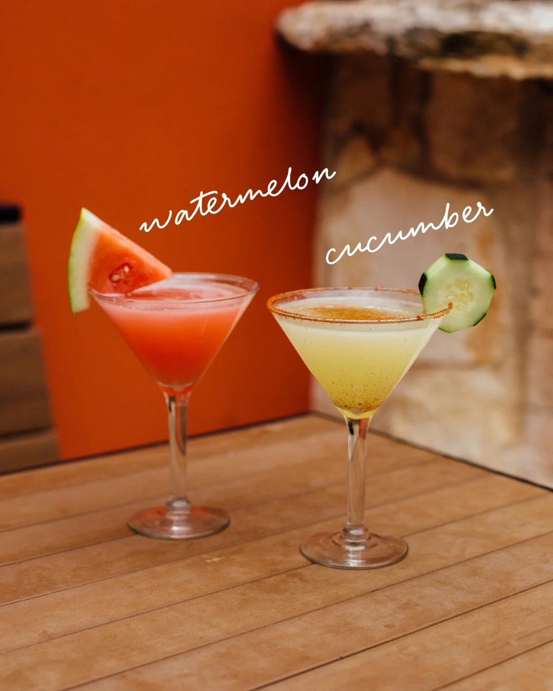 It&rsquo;s Get to Know Your Customers Day! 🥂 We want to know -- are you team Watermelon-Jalape&ntilde;o Martini or team Cucumber Martini? 🍉🥒 Both are fresh, bright, and handcrafted with love!

#santacatarina #santacatarinatx #atxrestaurants #atxfo