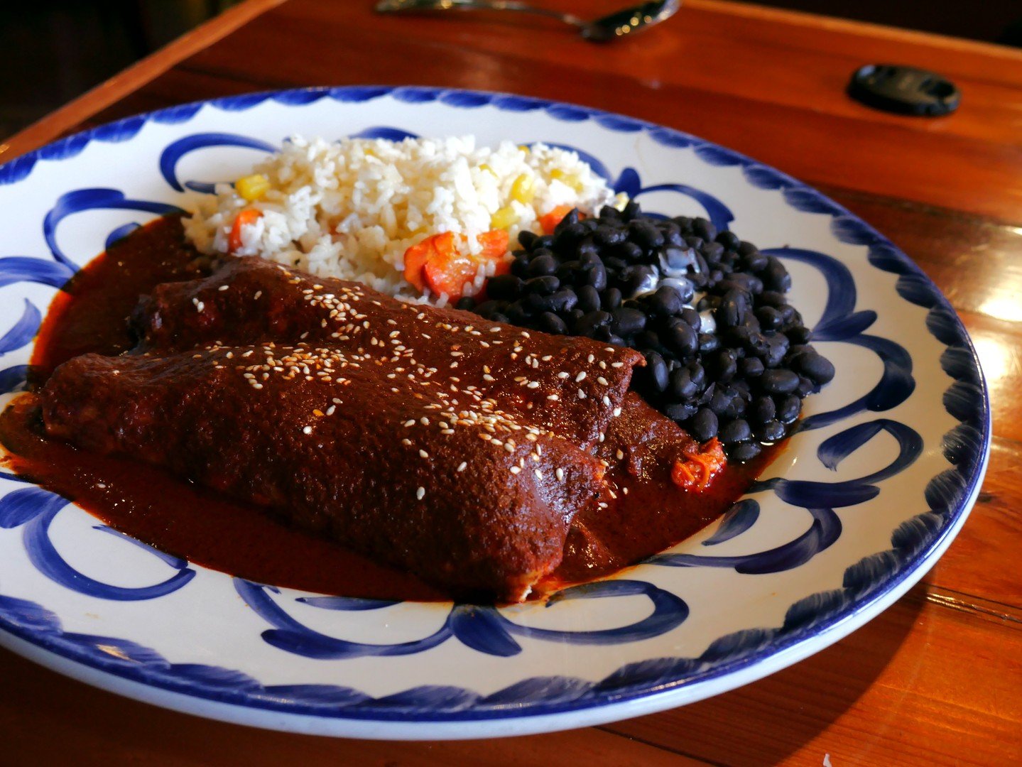 The best mole enchiladas are made with love. ❤️ Show your valentine you care and stop by for some of ours this weekend! 🥰

#santacatarina #atxfood #atxeats #enchiladas